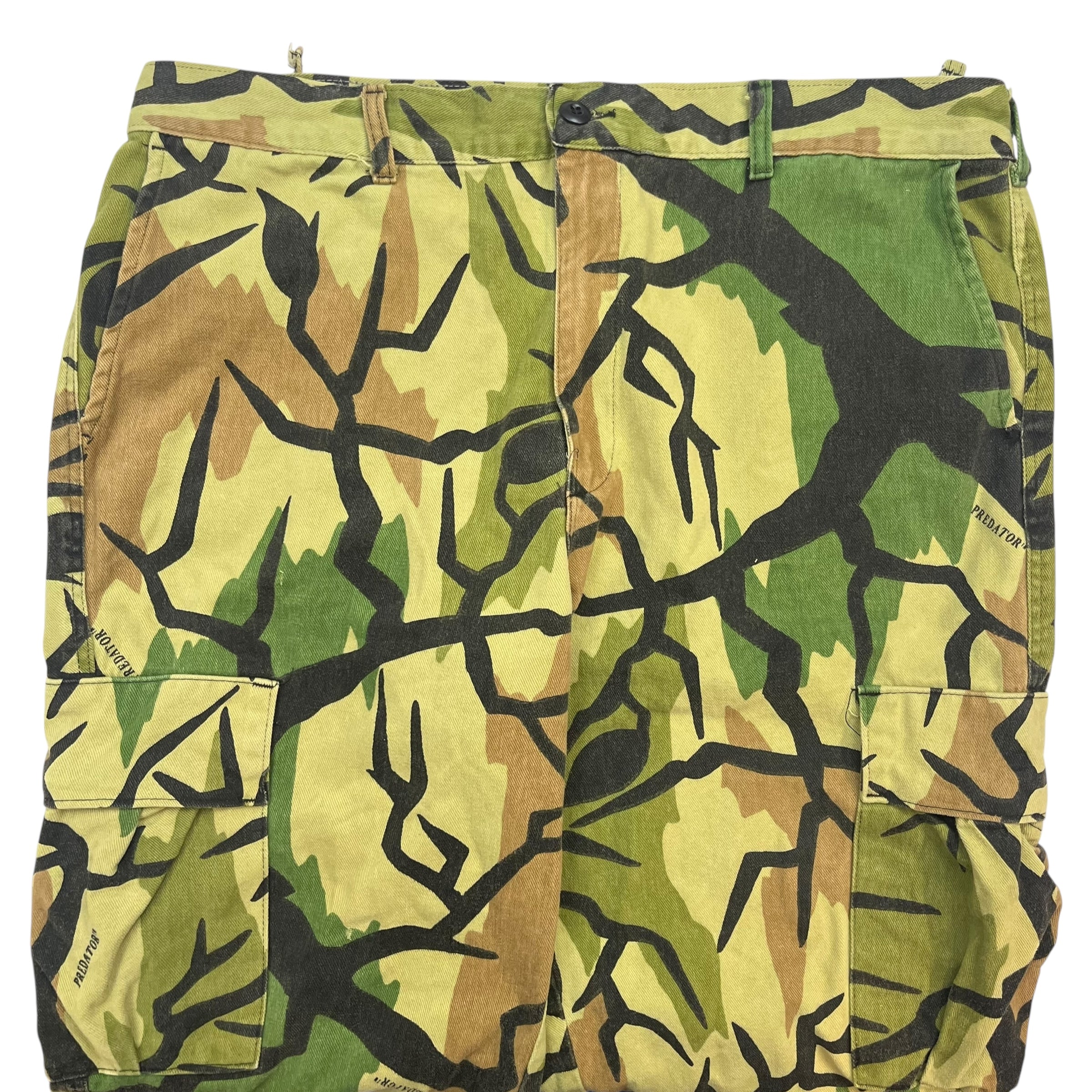 Vintage Predator Camouflage Hunting Khaki Pants Green