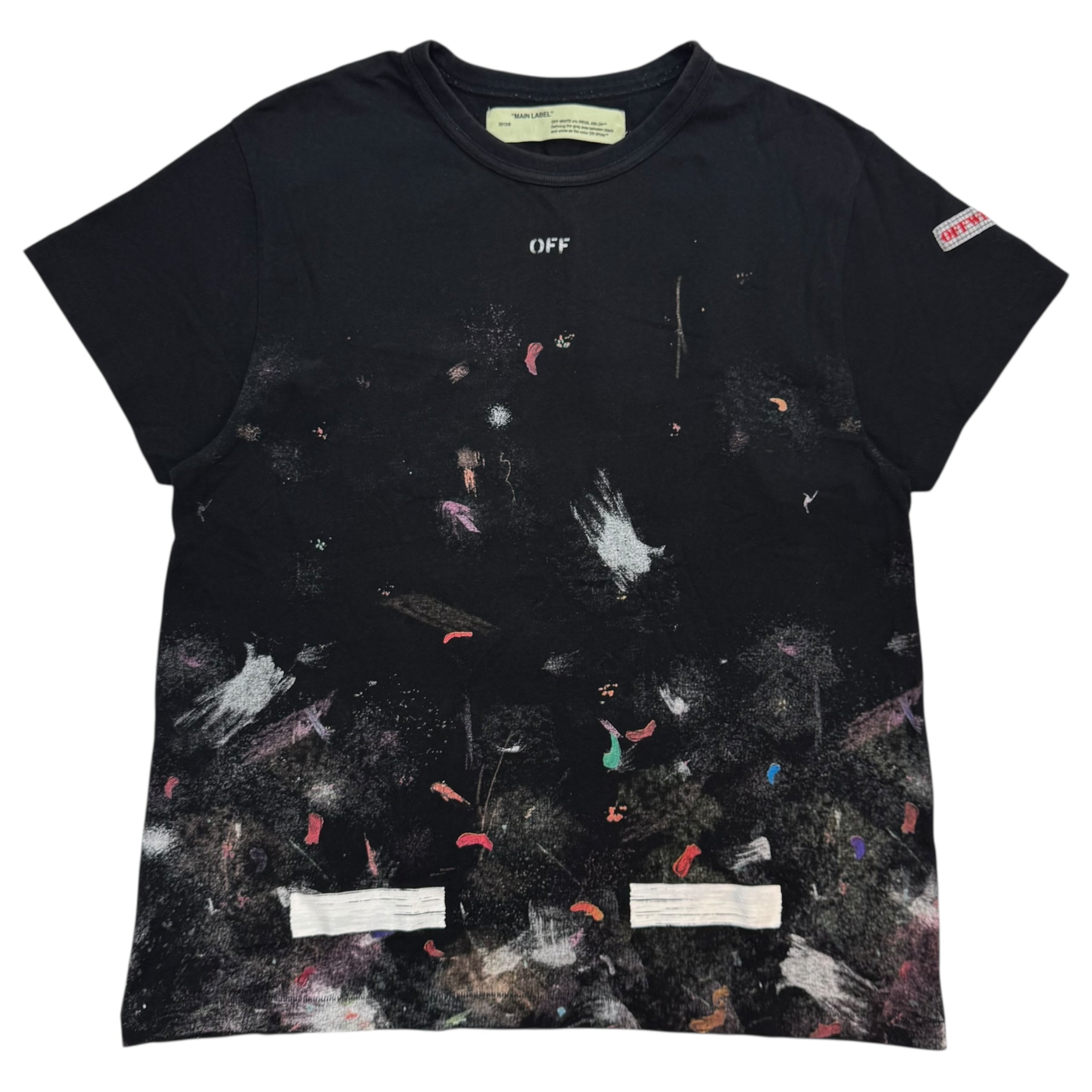 Off-White Galaxy Brushed Tee Black