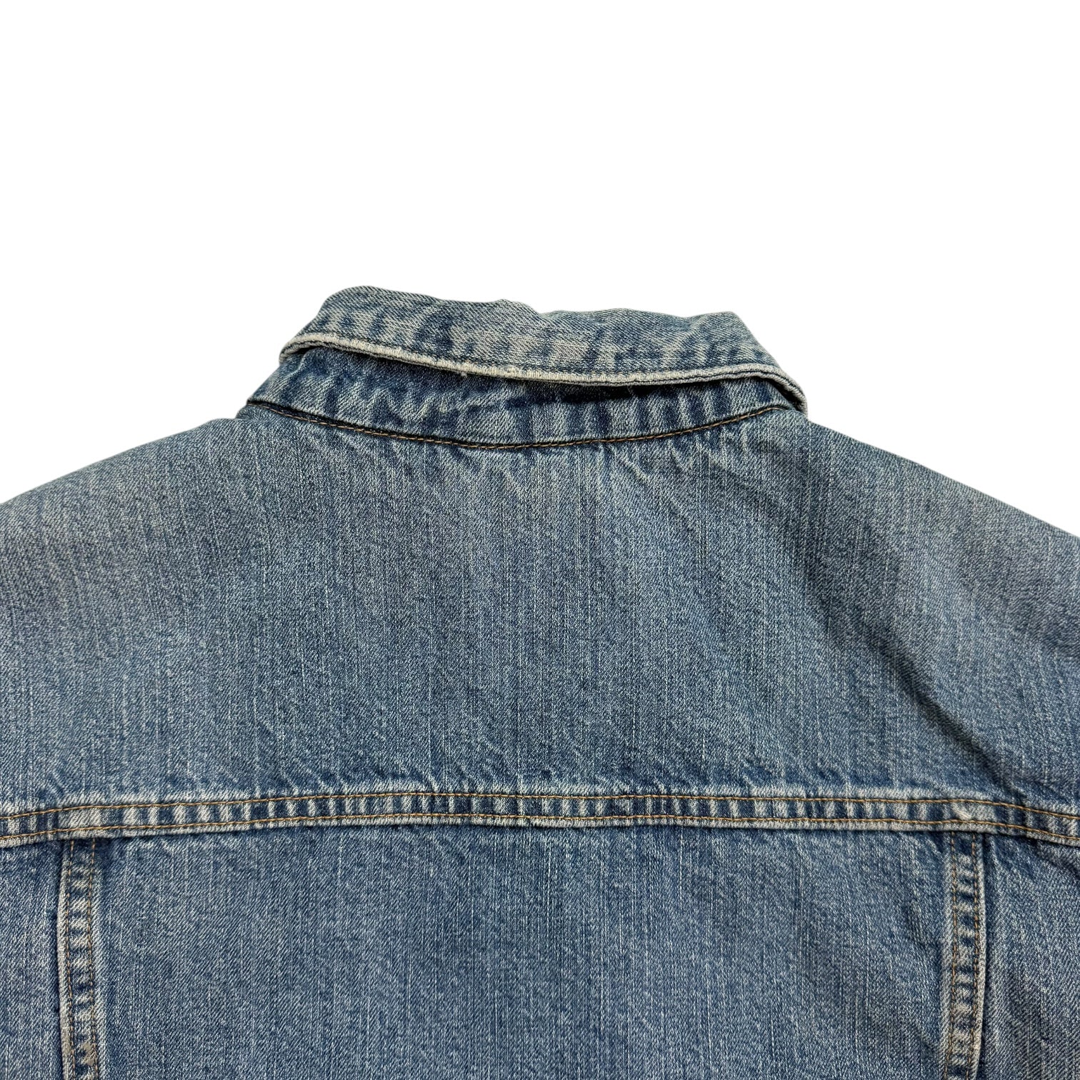 Vintage Carhartt Sherpa Lined Denim Jacket Blue