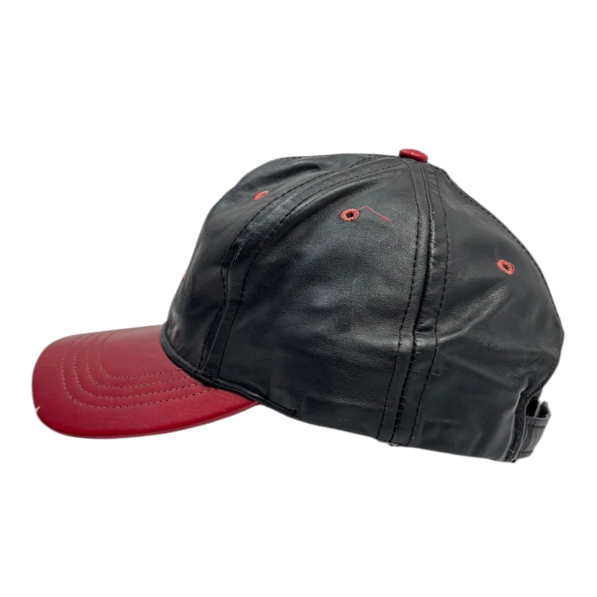 Vintage Chicago Blackhawks Leather NHL Hat