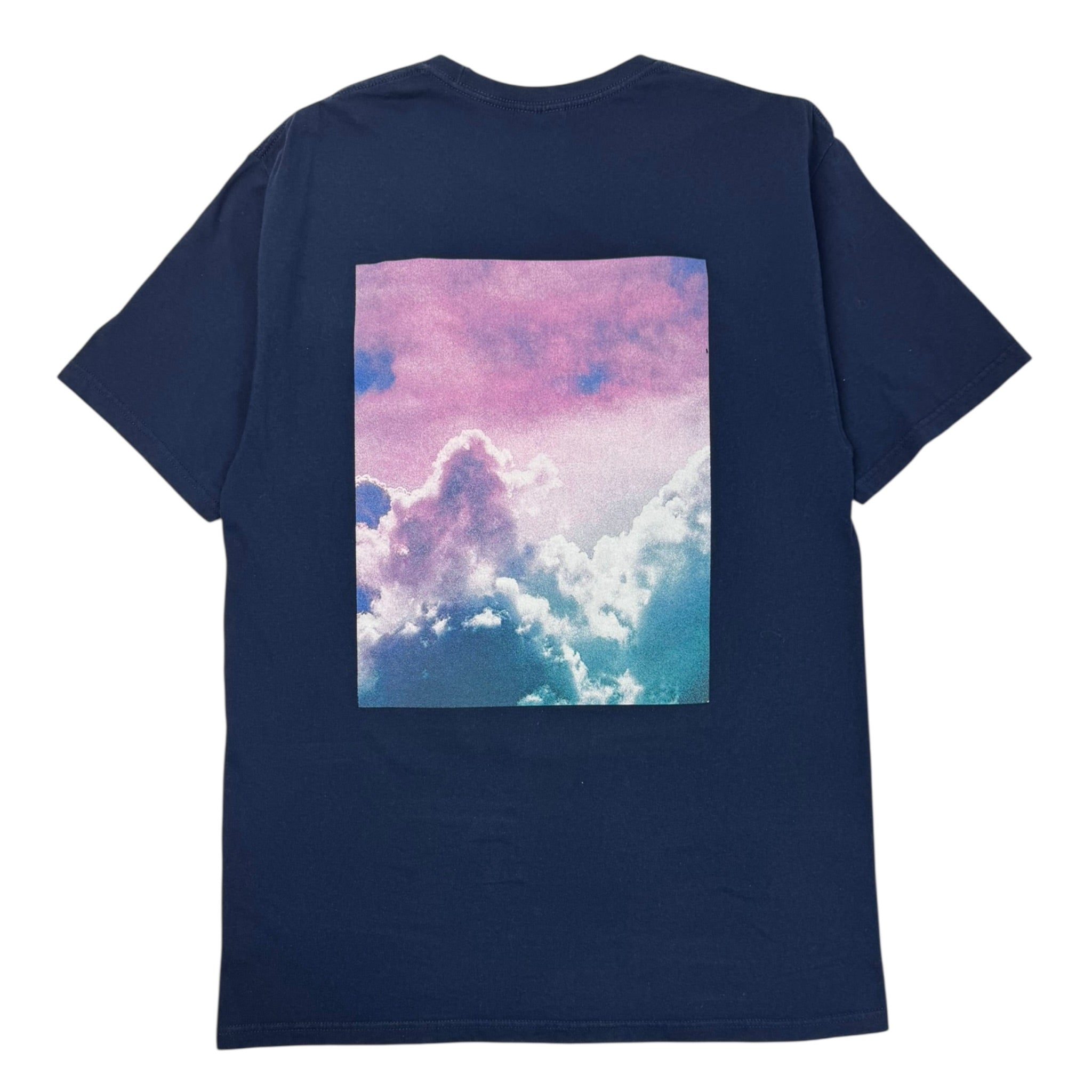 Stussy ‘World Tour’ Clouds T-Shirt Navy