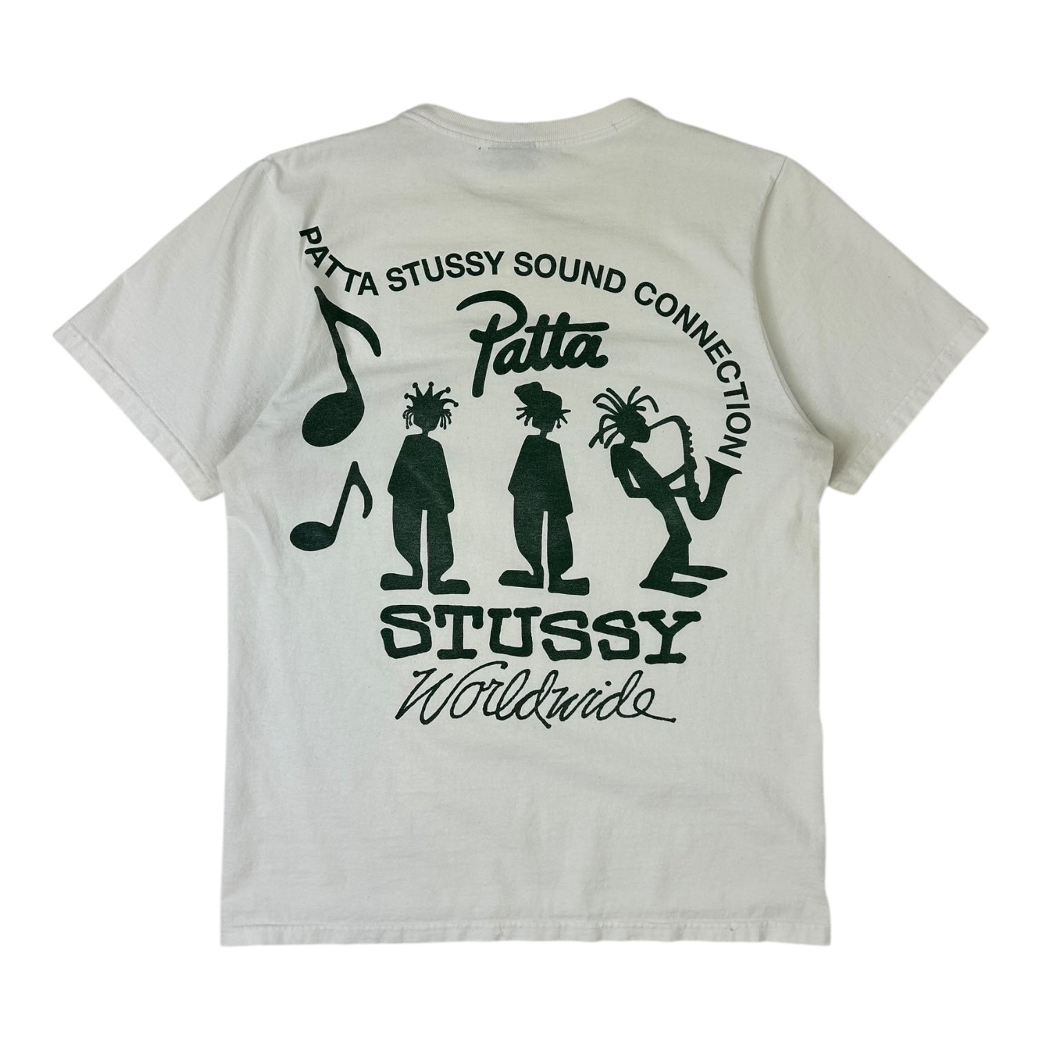 Stüssy x Patta Sound Connection T-Shirt White