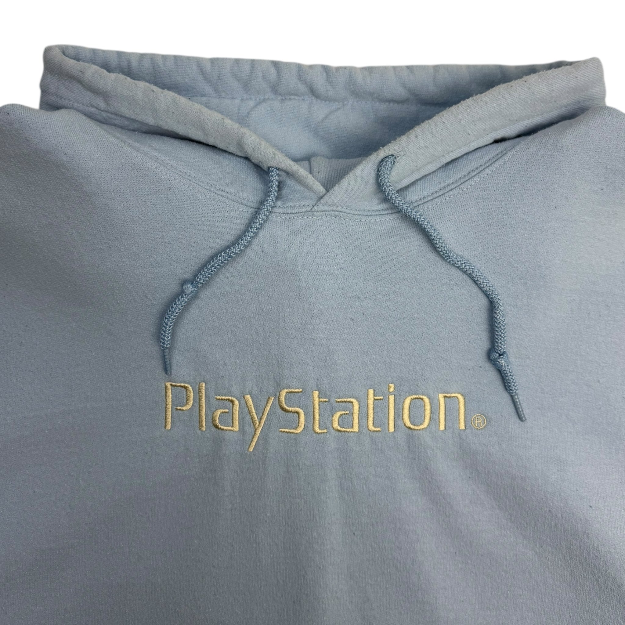 Travis Scott Cactus Jack x Playstation Motherboard Hoodie Baby Blue