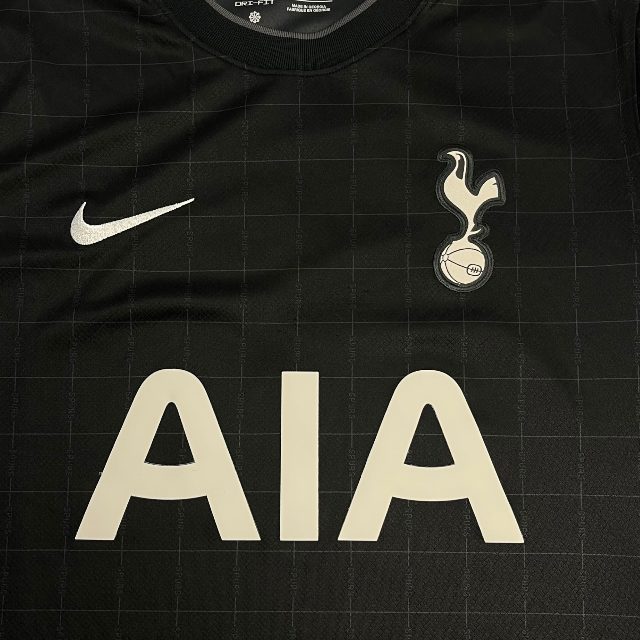 2025-26 Nike Tottenham Hotspur FC Away Jersey Black