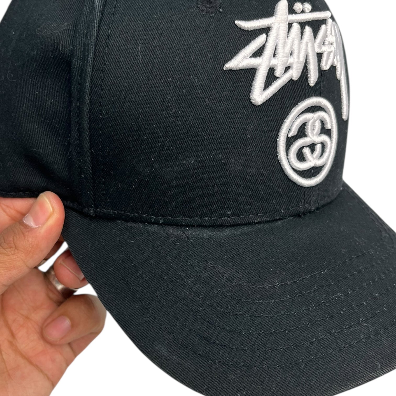 Stussy Stock/SS Logo Snap Back Hat