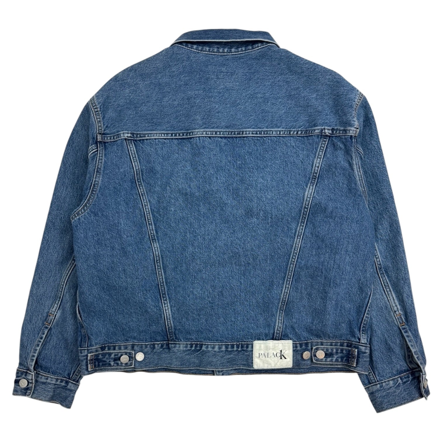 Palace x Calvin Klein Relaxed Trucker Denim Jacket Blue