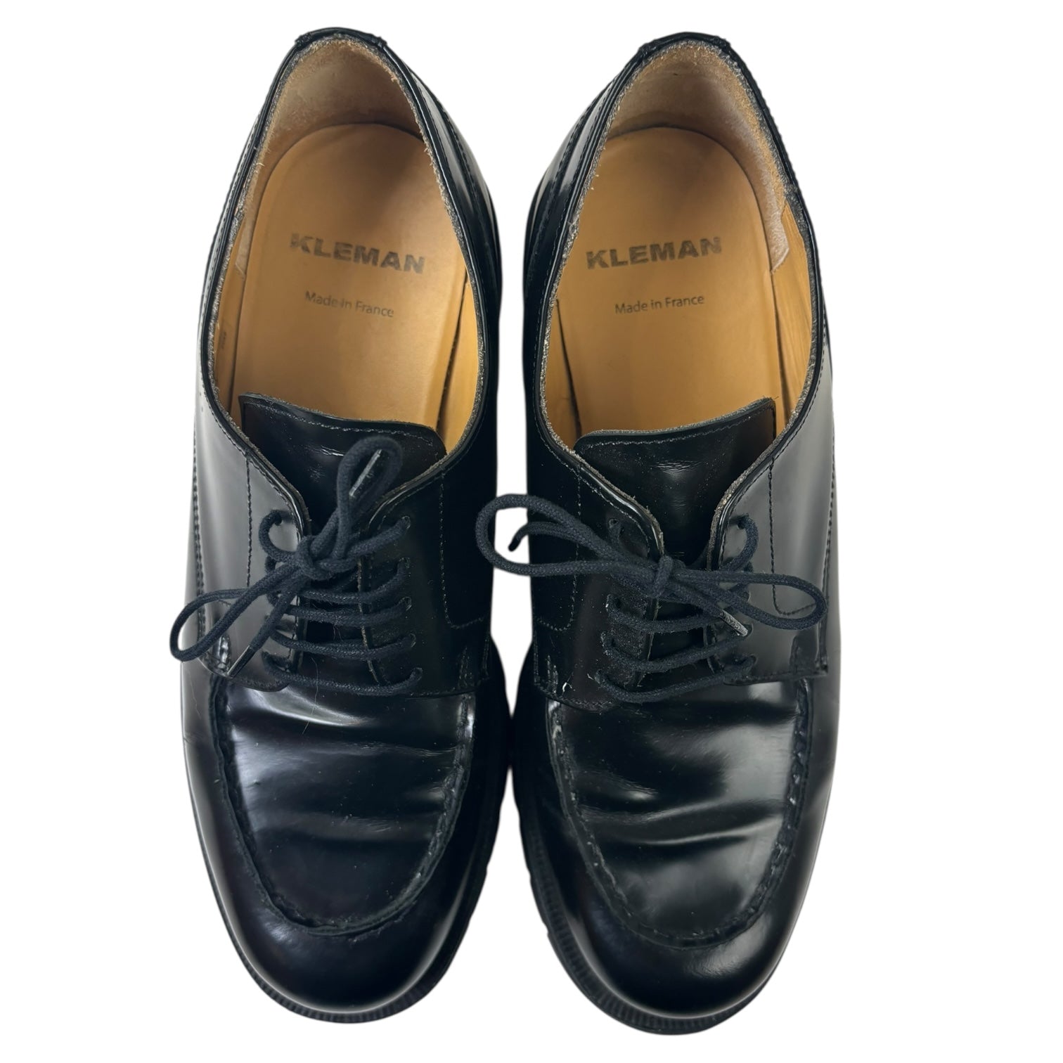 Kleman Frodan Leather Derby Shoe Black (Used)