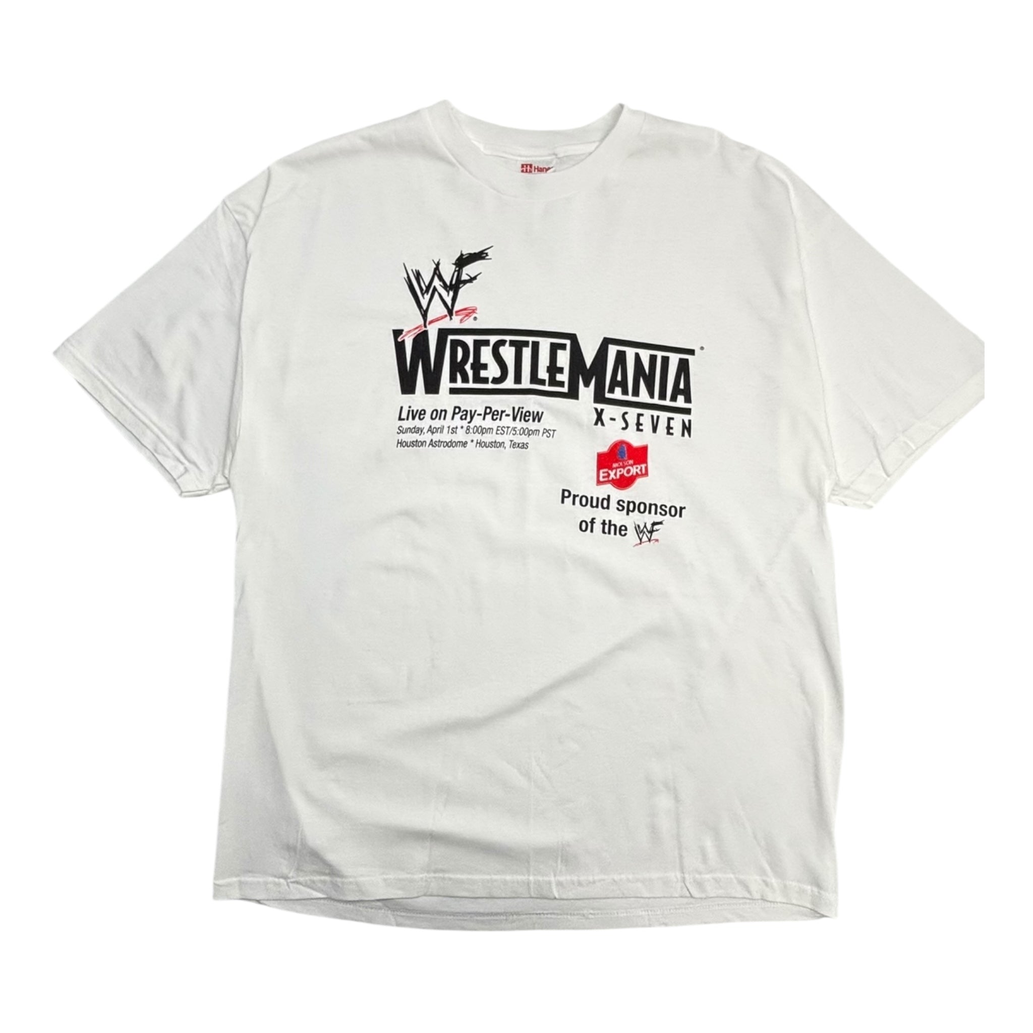 2001 Wrestlemania Seventeen Promo T-Shirt