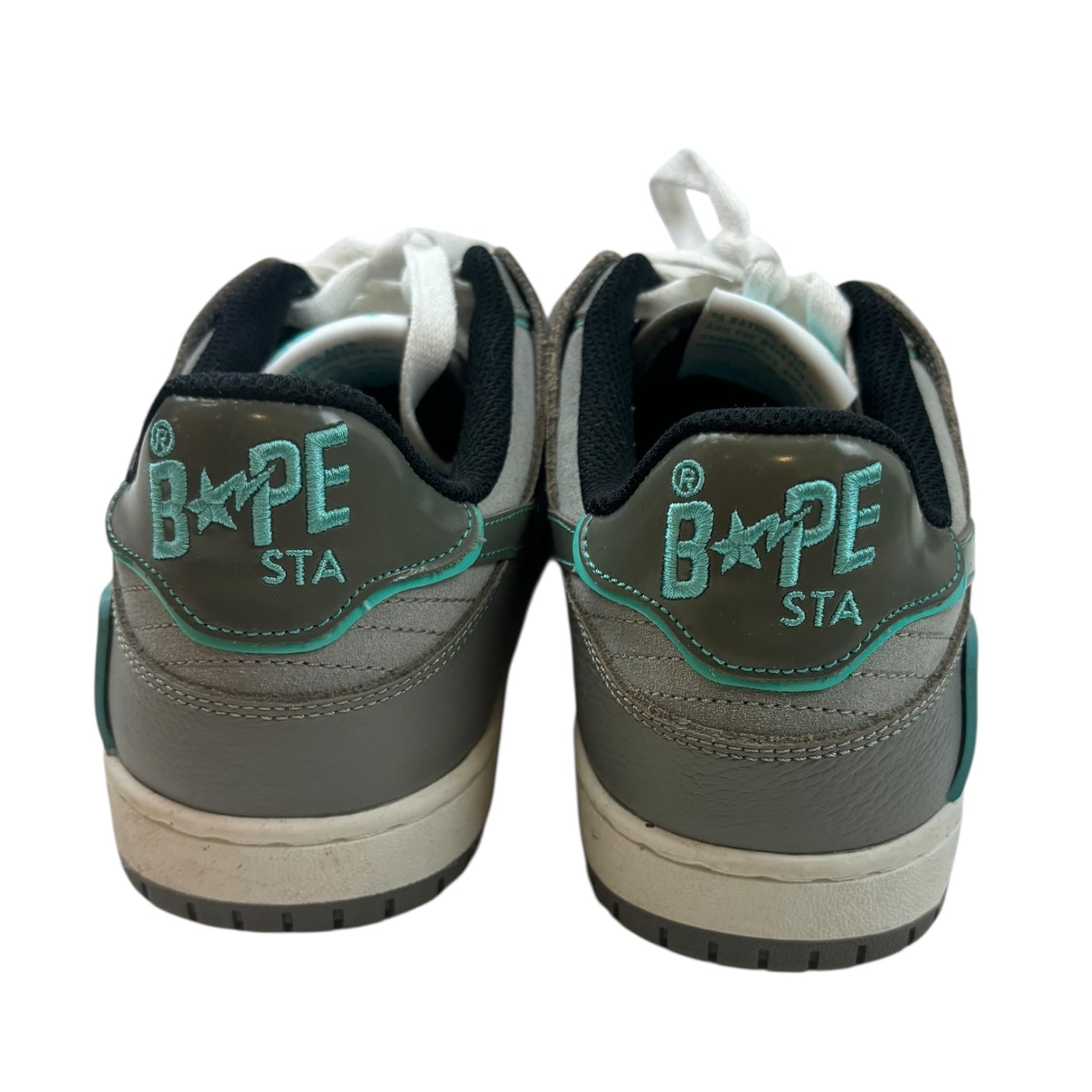 BAPE SK8 Sta Grey Turquoise (Used)