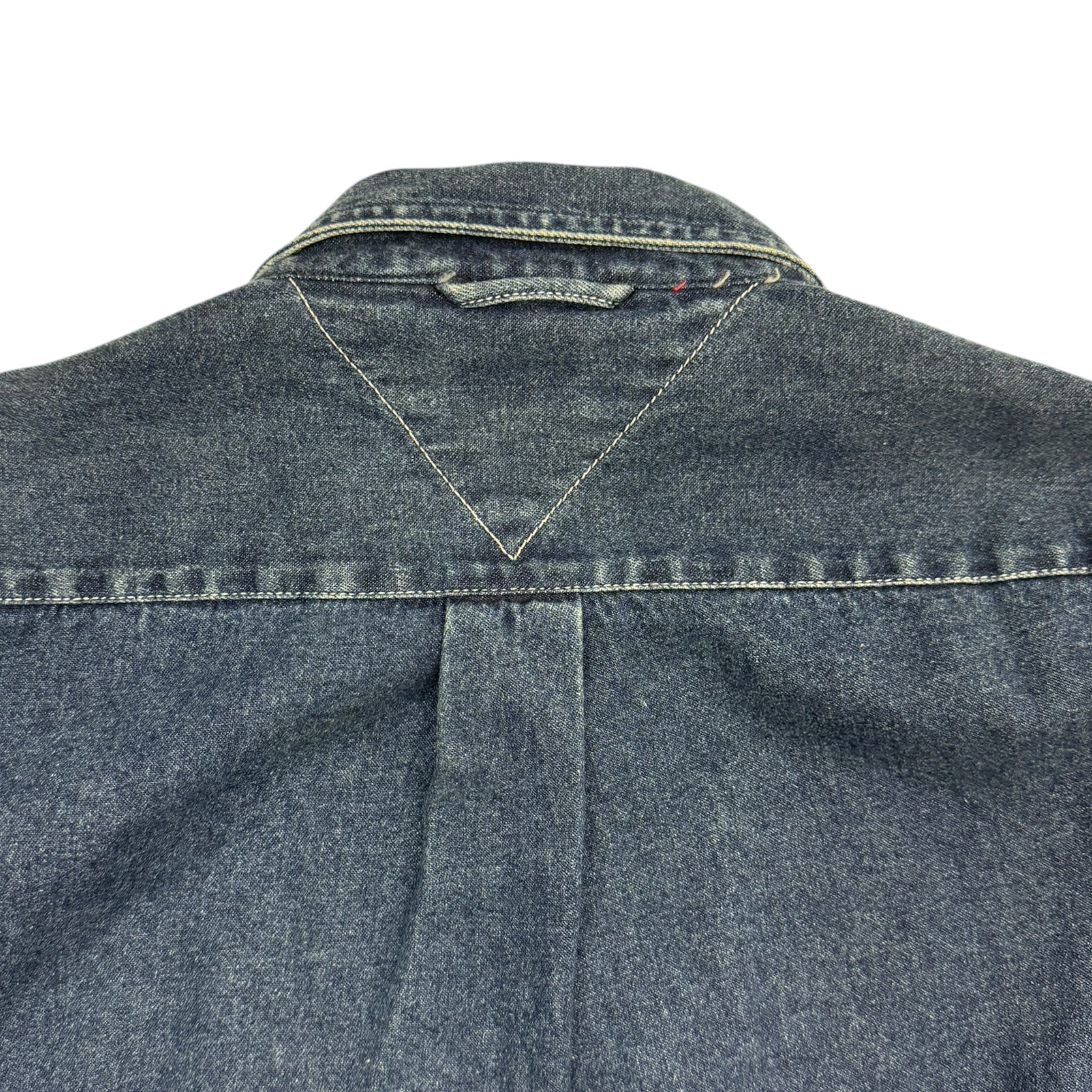 Vintage Tommy Hilfiger Jeans Denim Flag Shirt