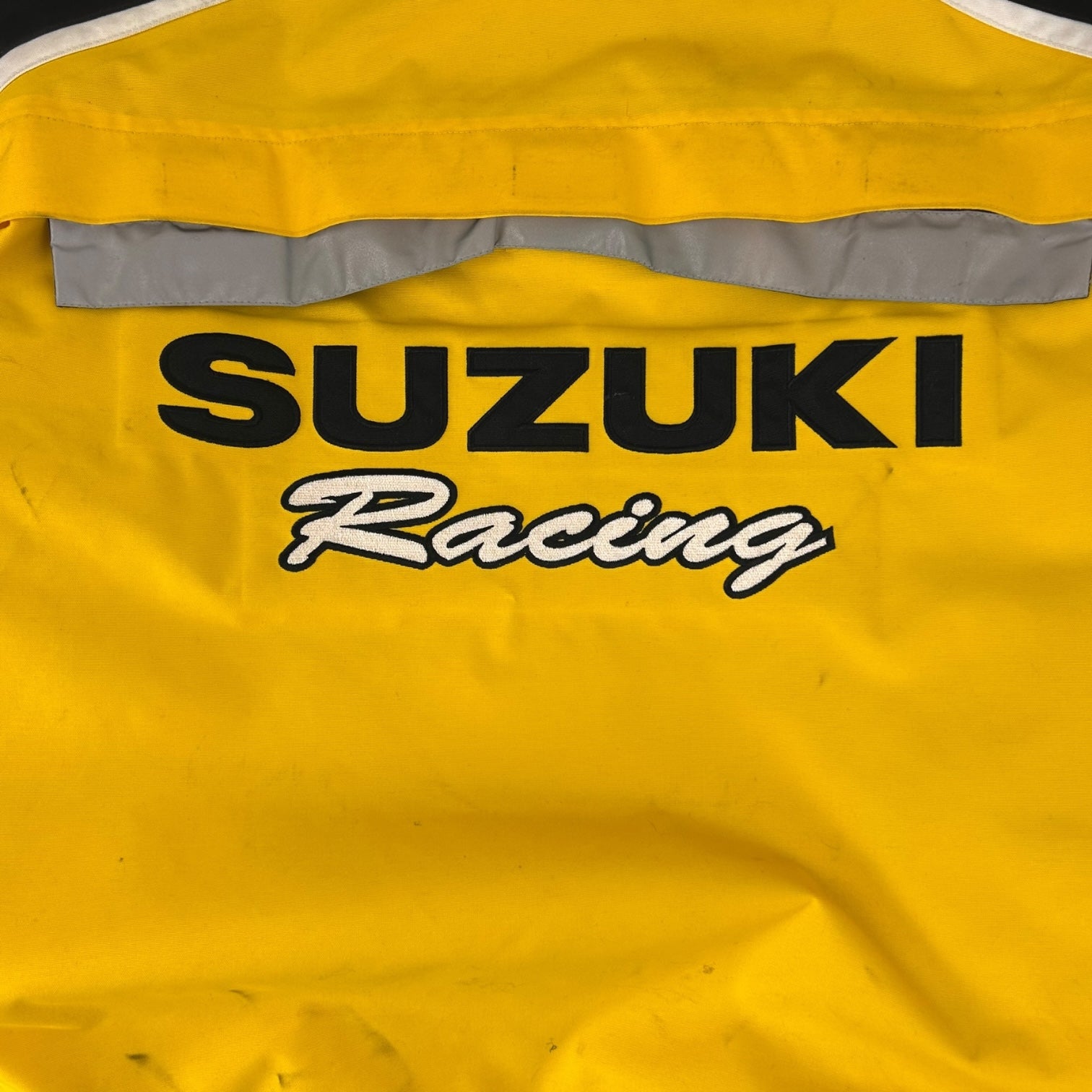Vintage Suzuki Racing Jacket Yellow/Black