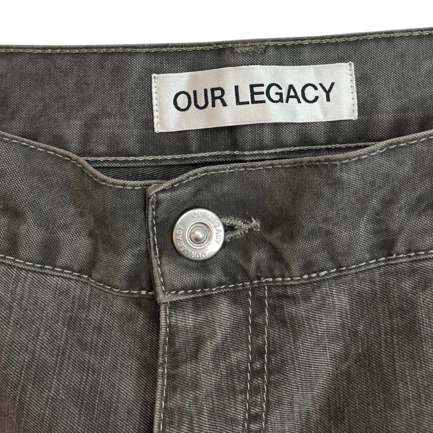 Our Legacy Fatique Cut Jeans Grey