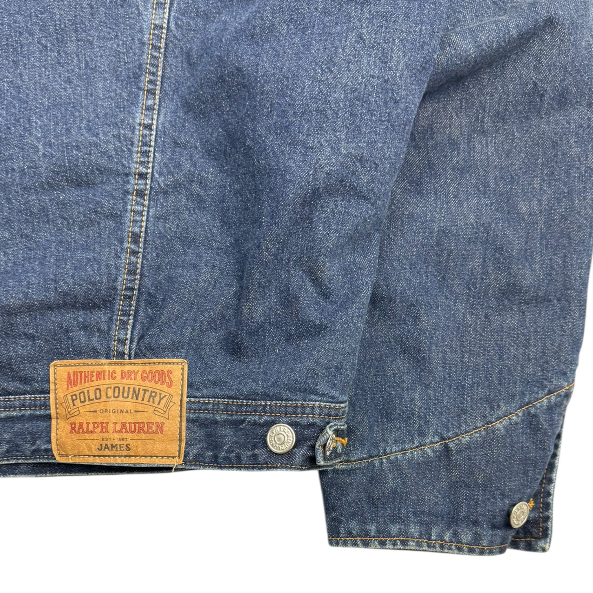 Vintage Polo Country Ralph Lauren Denim Hoodie