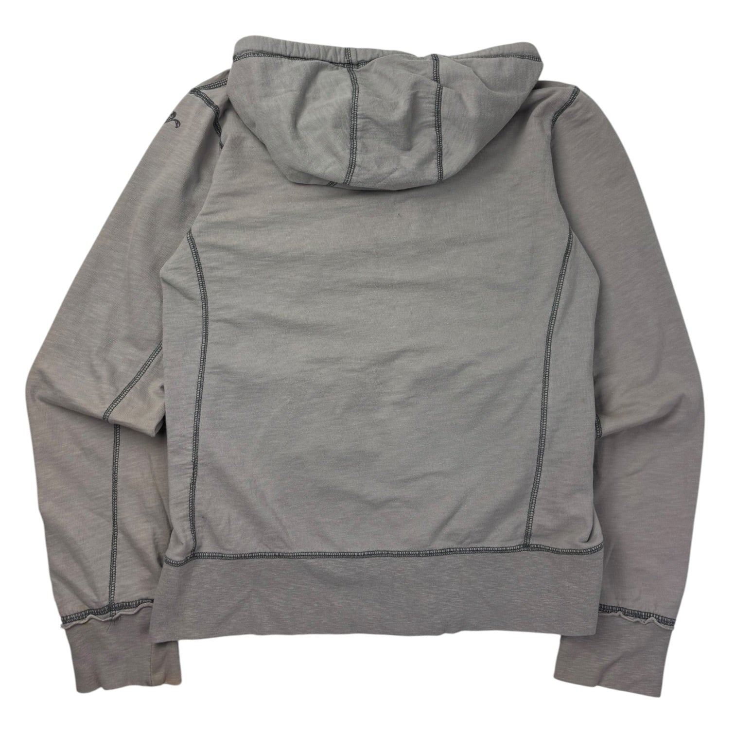 Vintage Y2K Cyber Gothic Tattoo Full Zip Hoodie