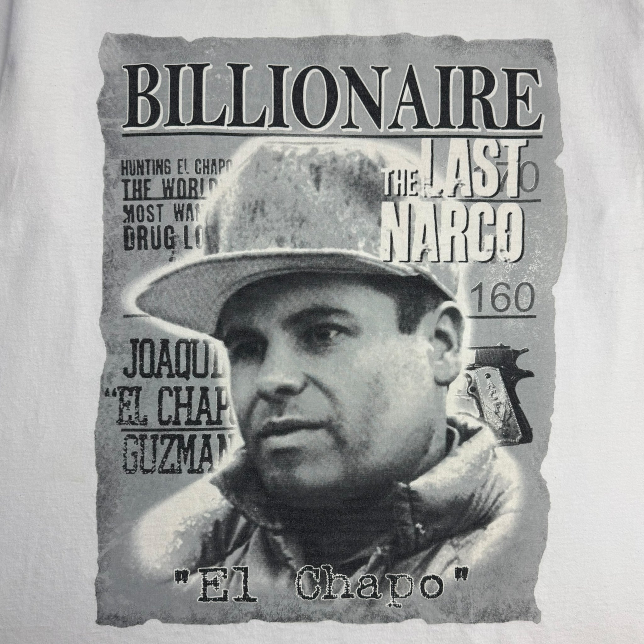 Vintage El Chapo Billionaire “The Last Narco” T-Shirt