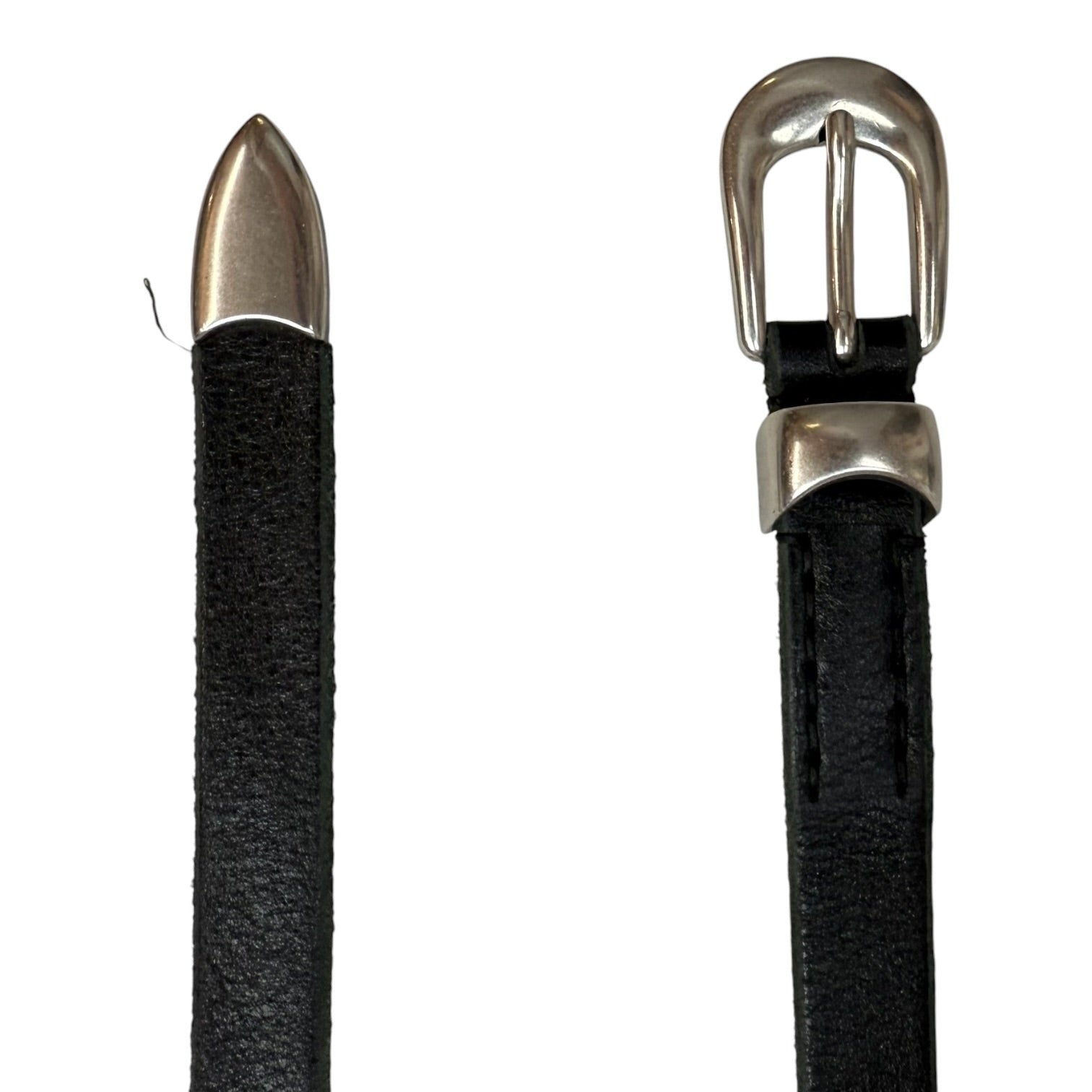 Our Legacy 2CM Belt Black Leather