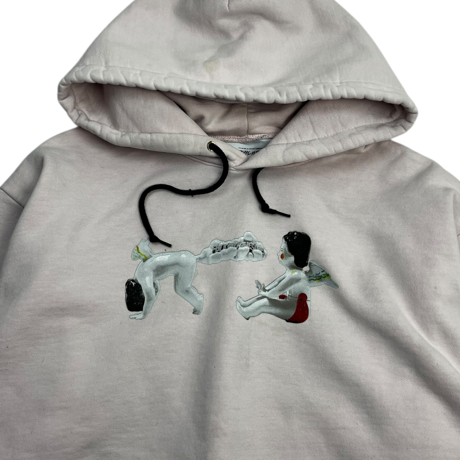 Fucking Awesome Angel Fart Hoodie Pink