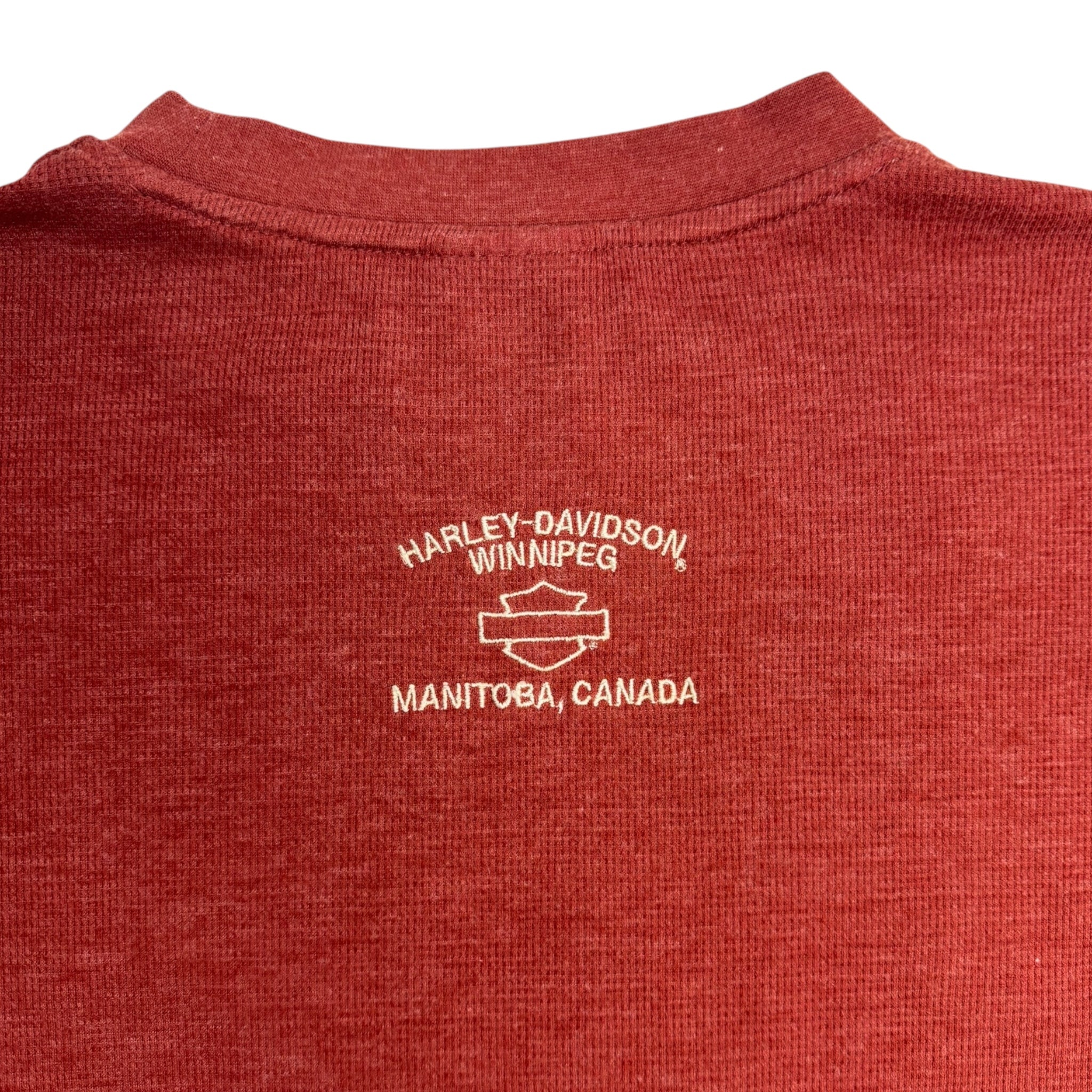 Vintage Harley Davidson Thermal Knit T-Shirt