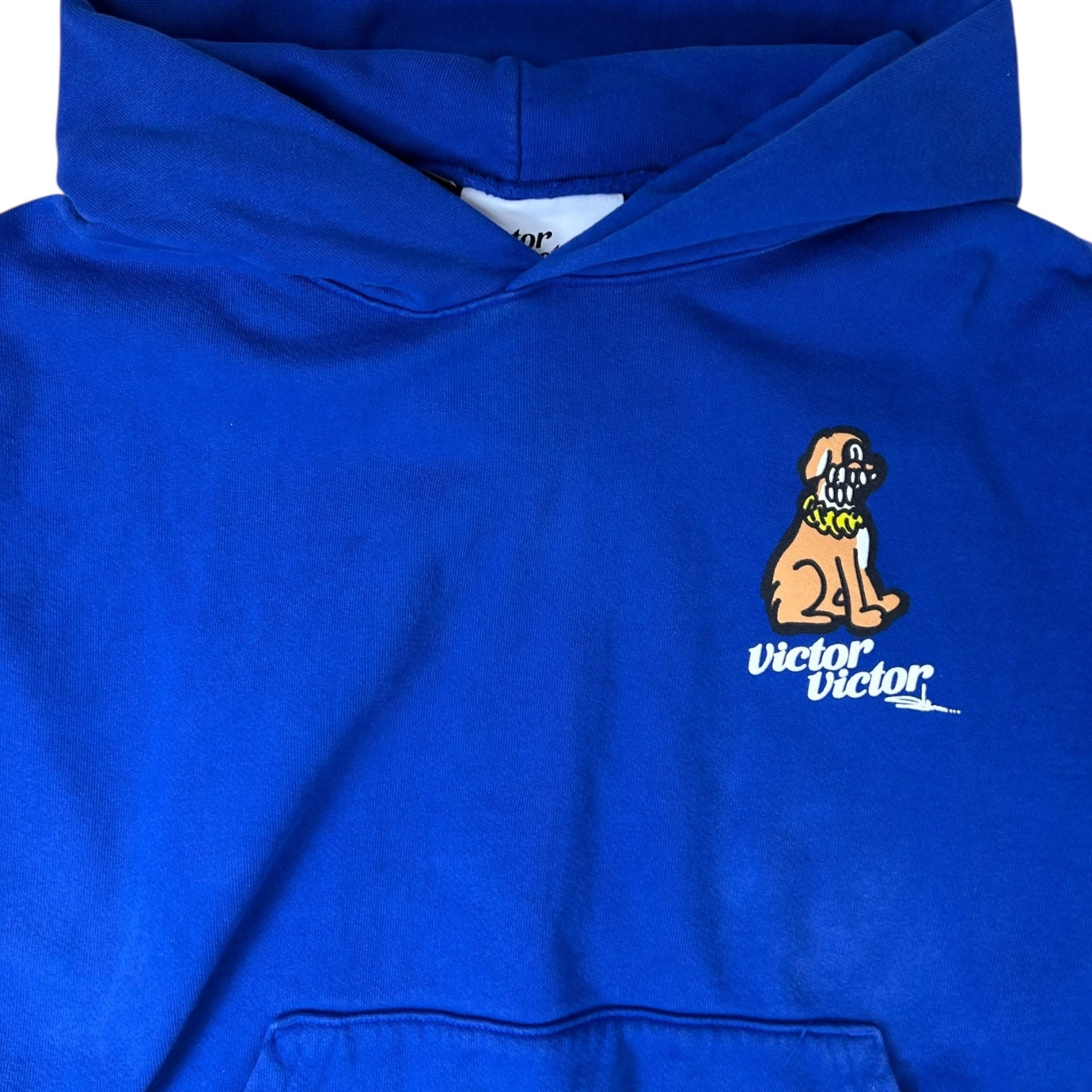 Victor Victor x Olaolu Slawn Hoodie Blue