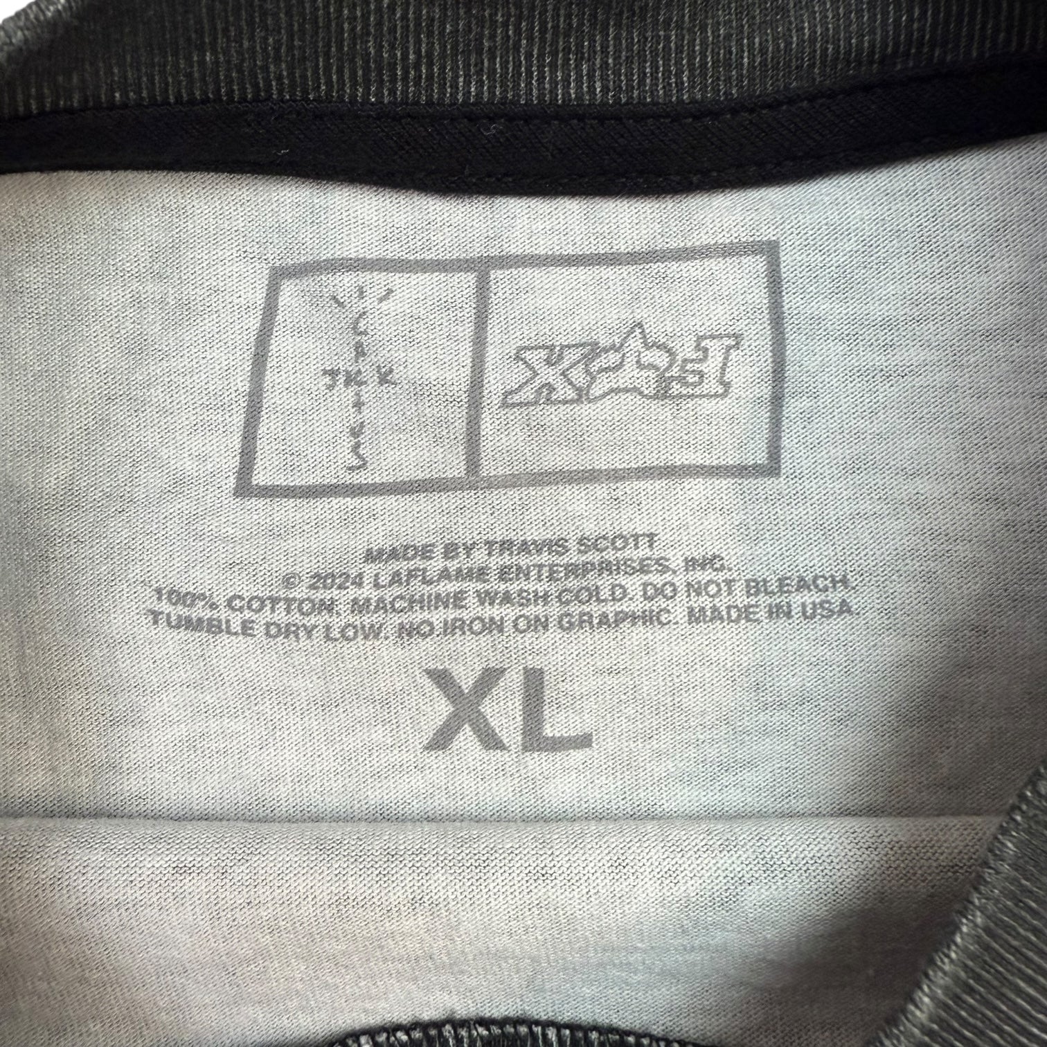 Travis Scott Cactus Jack x Fox Racing Jersey Black/Grey