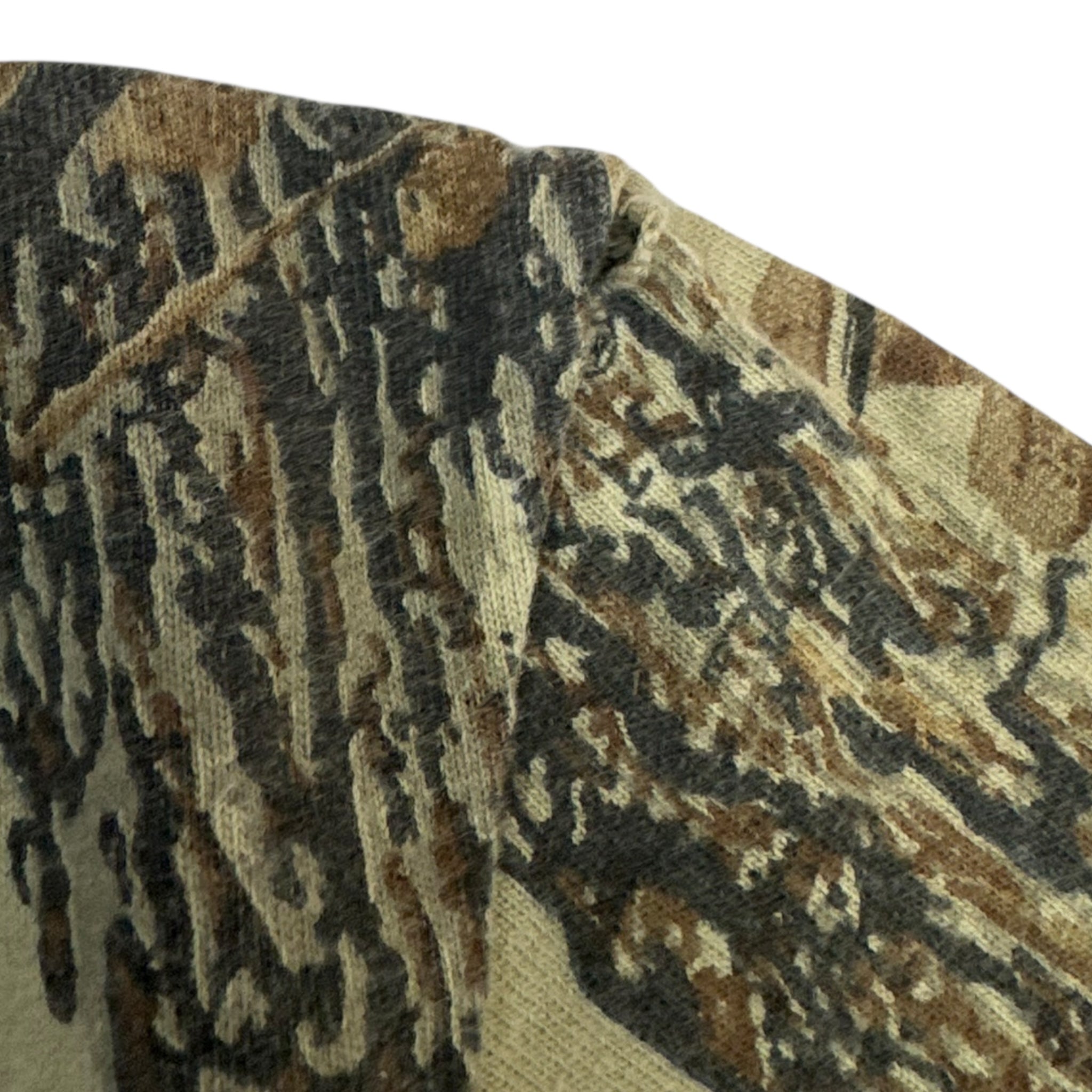 Vintage 90s Realtree x Rattlers Brand Camo Pocket T-Shirt