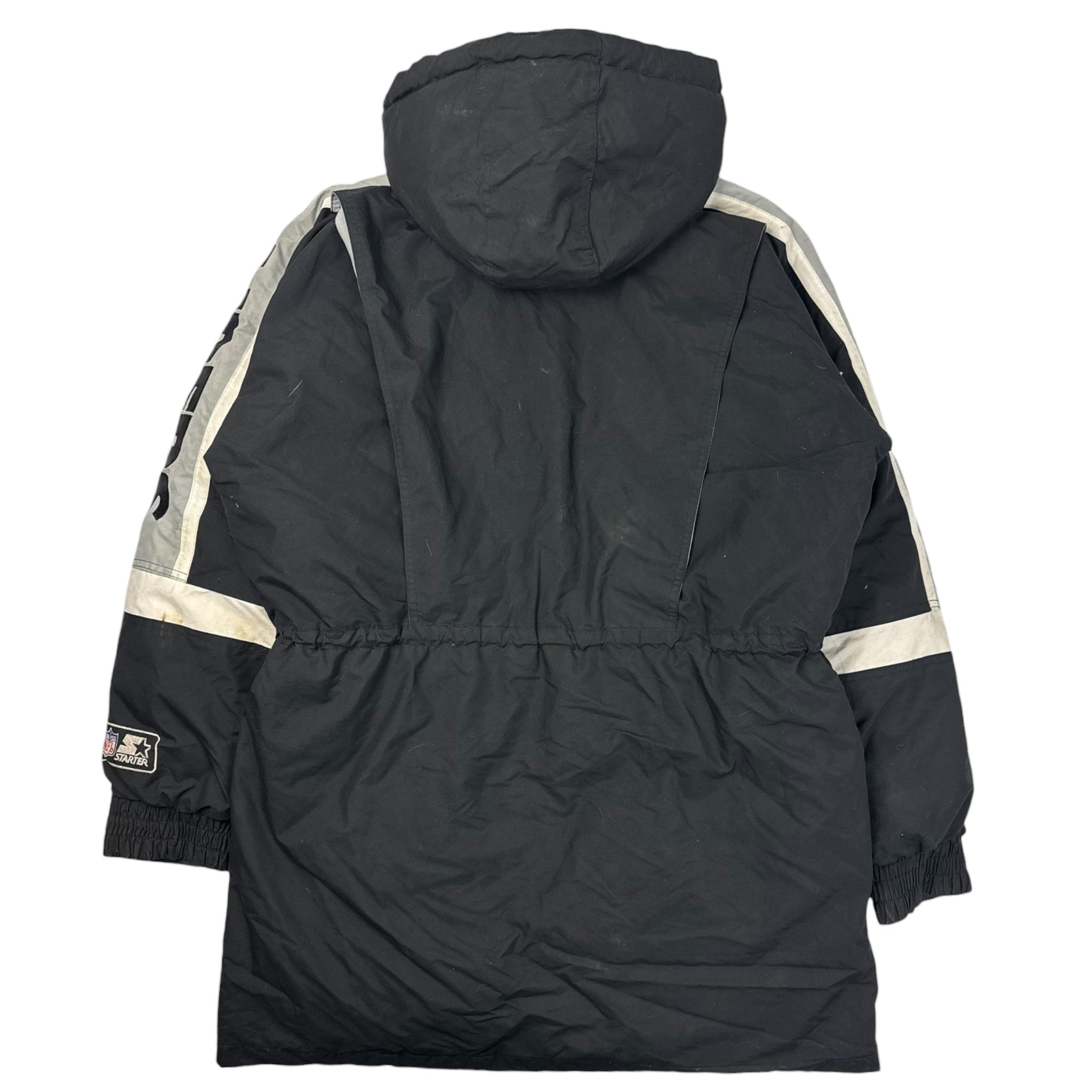 Vintage Raiders Long Parka Starter Jacket