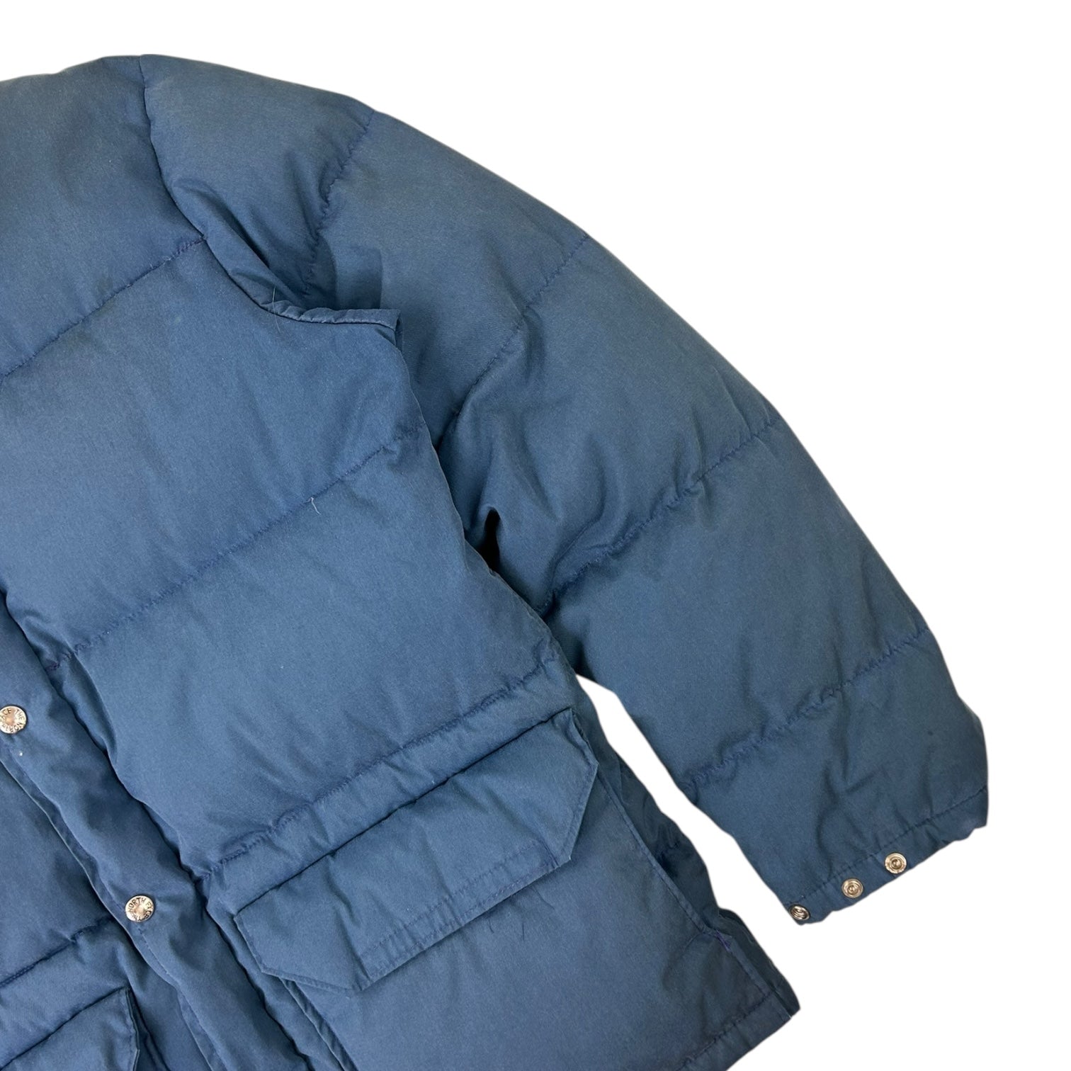 1970s The North Face Down Jacket Light Navy
