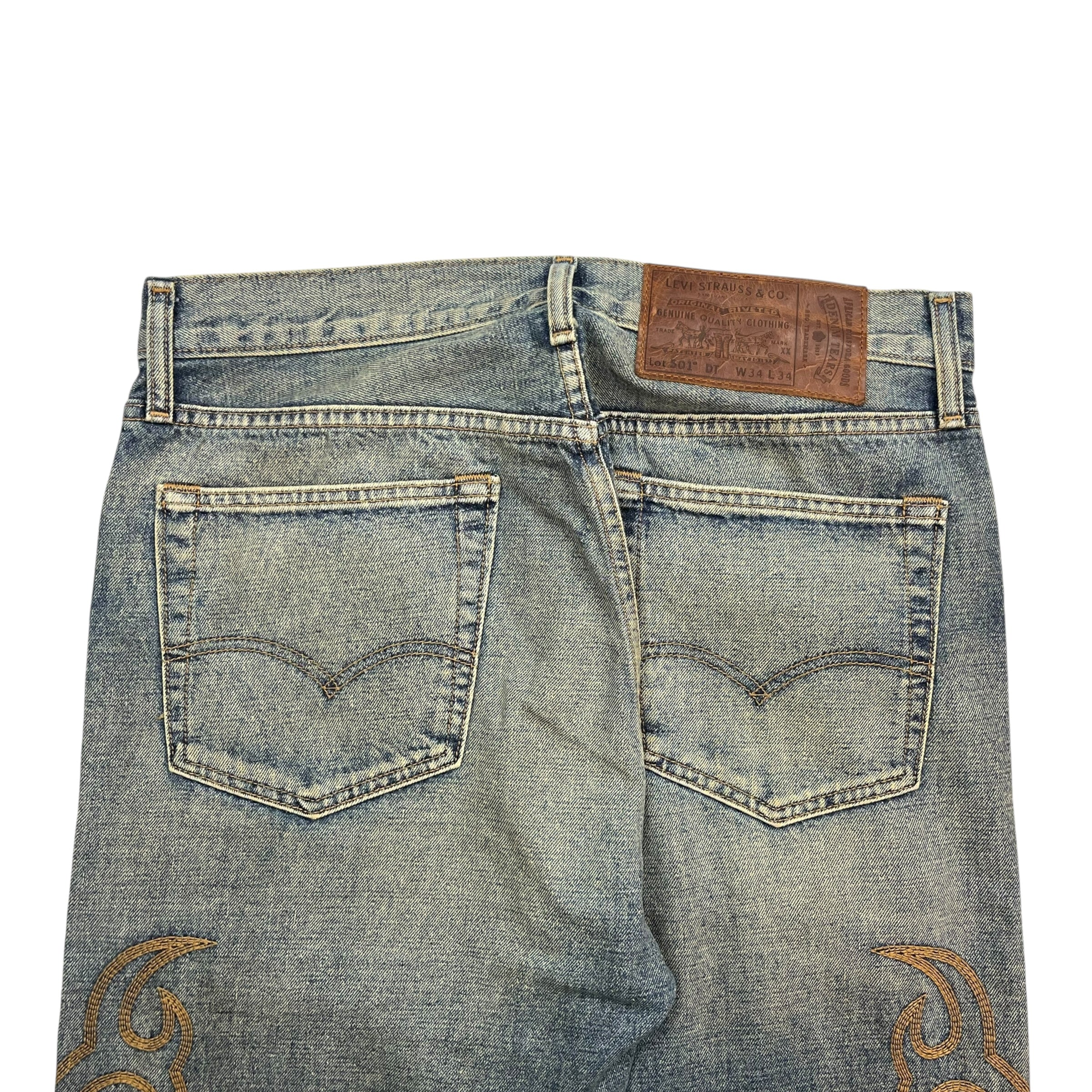 Denim Tears Levi’s 501 Denim Pants Vintage Wash