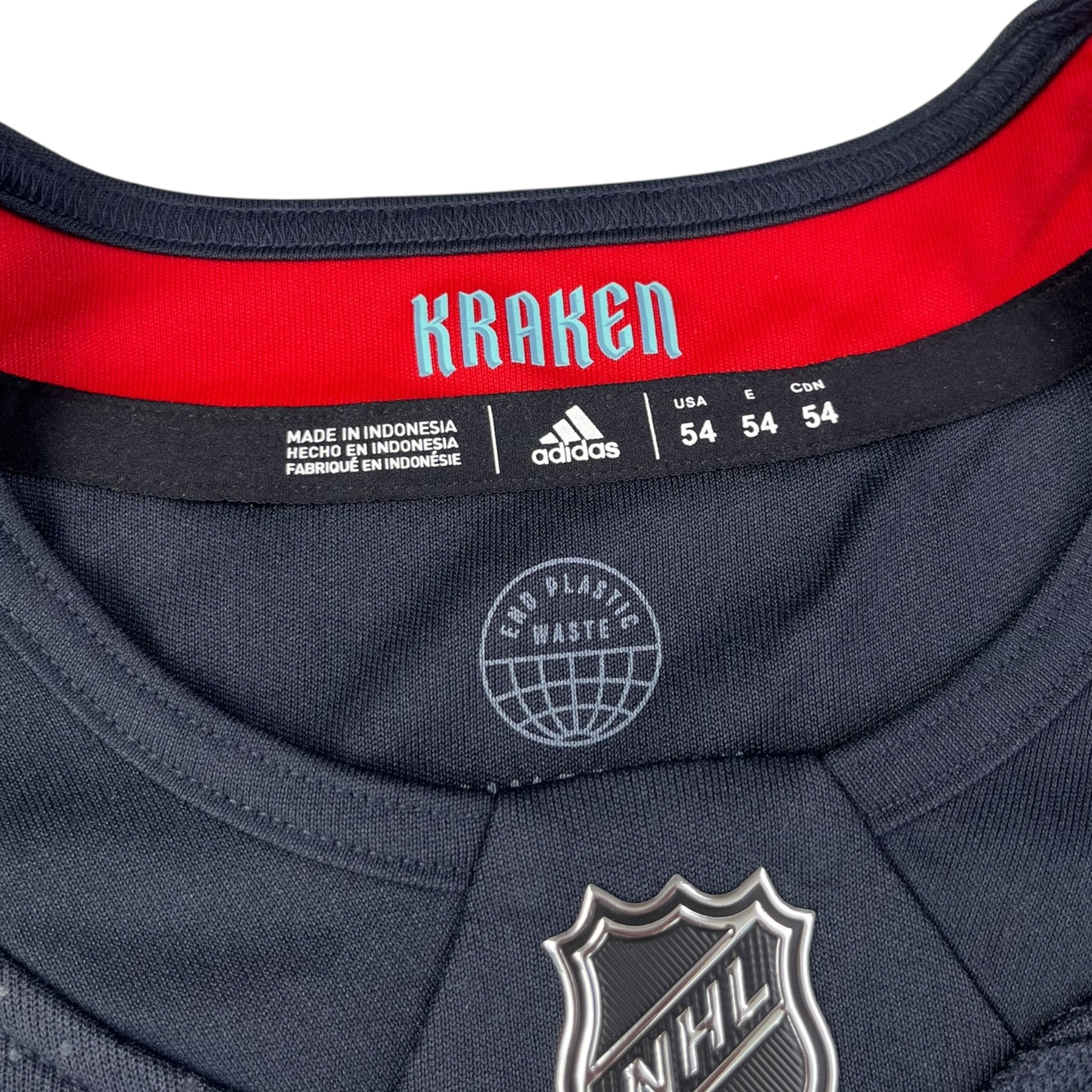 Seattle Kraken Adidas Home Jersey