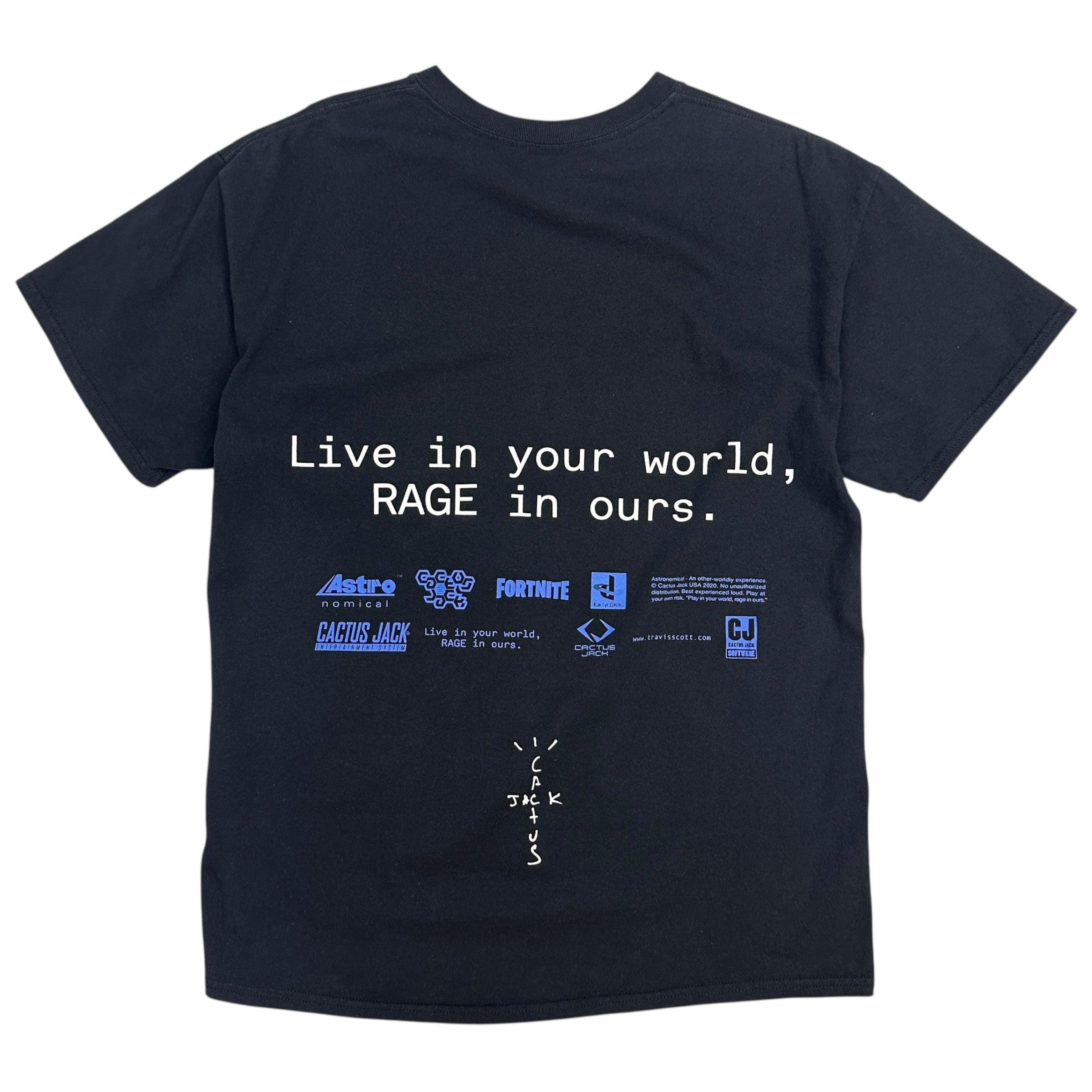 Travis Scott The Scotts World T-Shirt Black