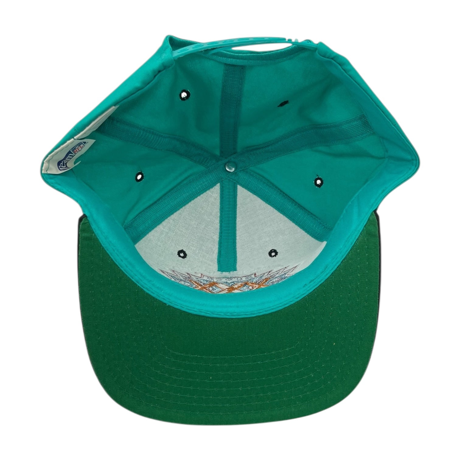 Vintage Super Bowl XXX Snapback Hat Teal/Black