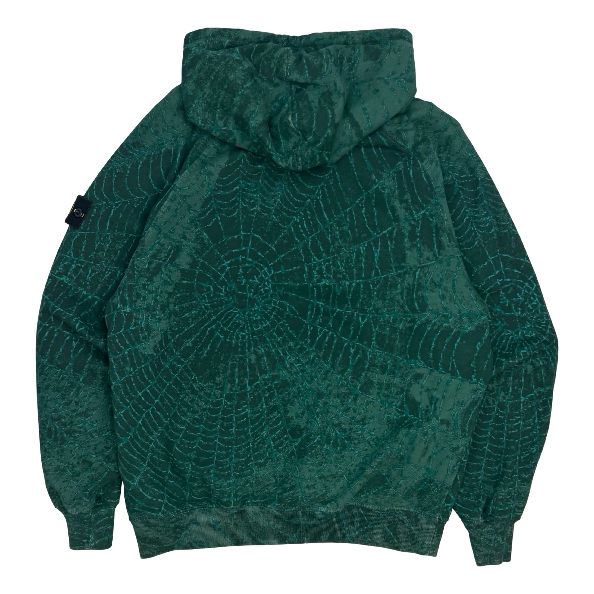 FW23 Stone Island X Supreme Hooded Sweatshirt Dark Green