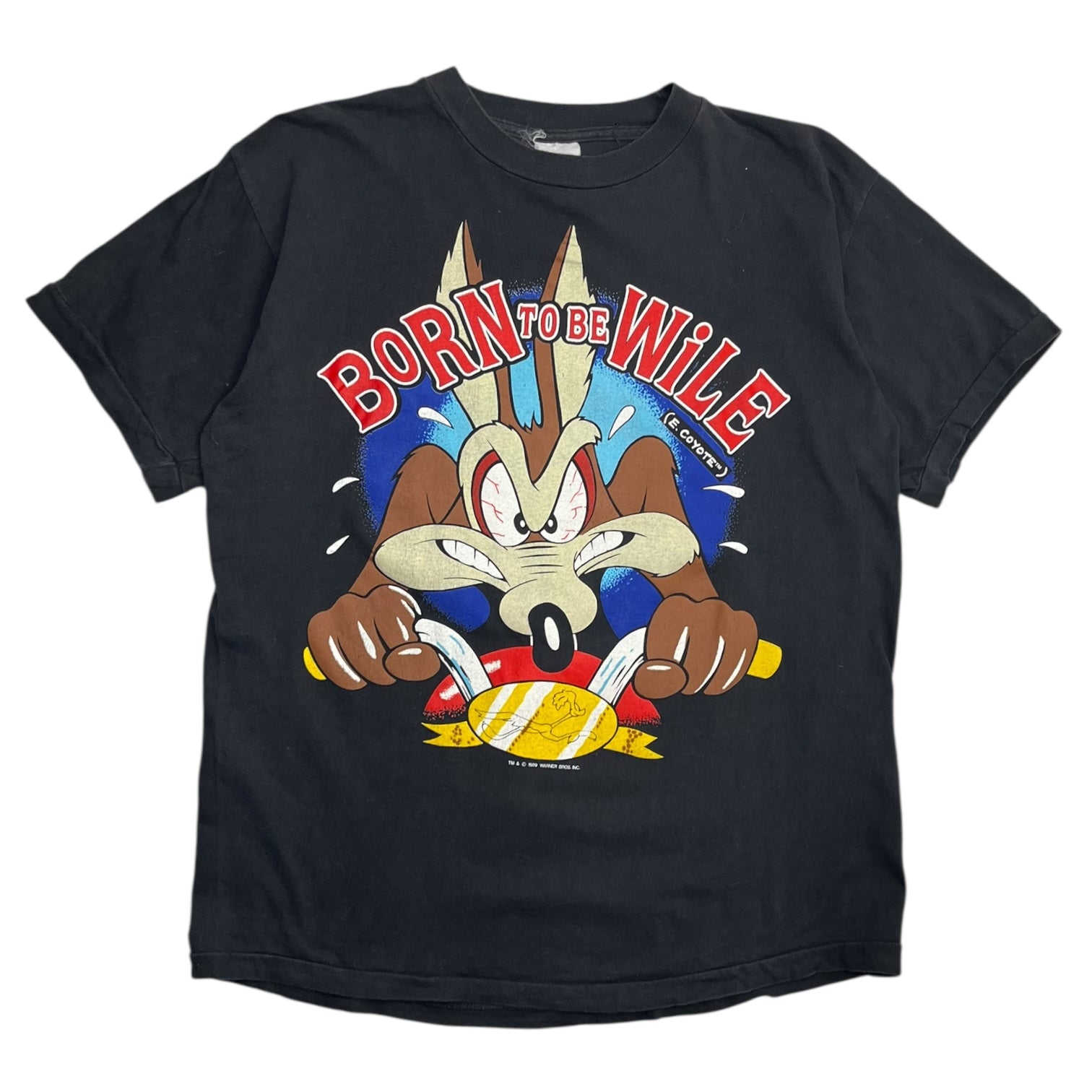 1989 Willie Coyotes Wild Tee Black