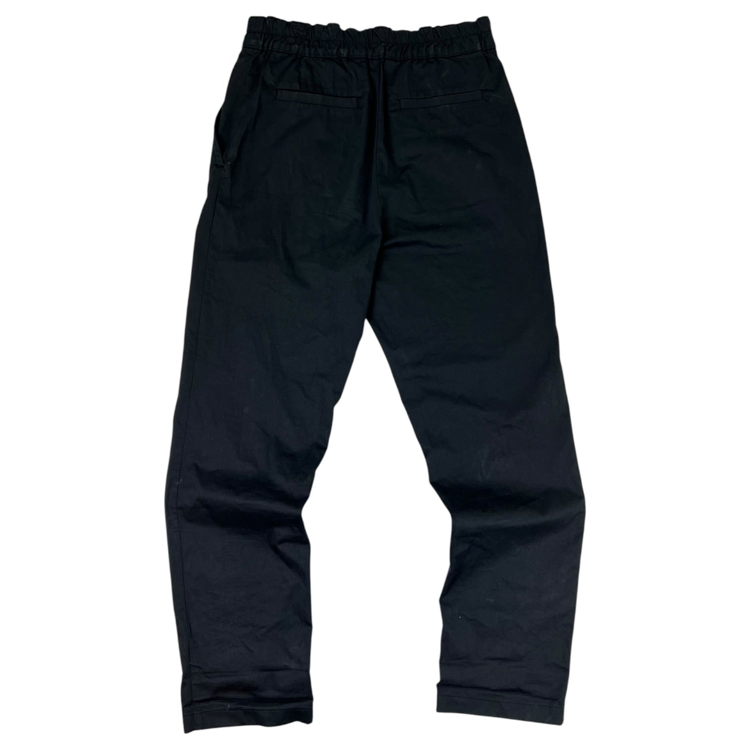 Acne Drawstring Trousers Navy