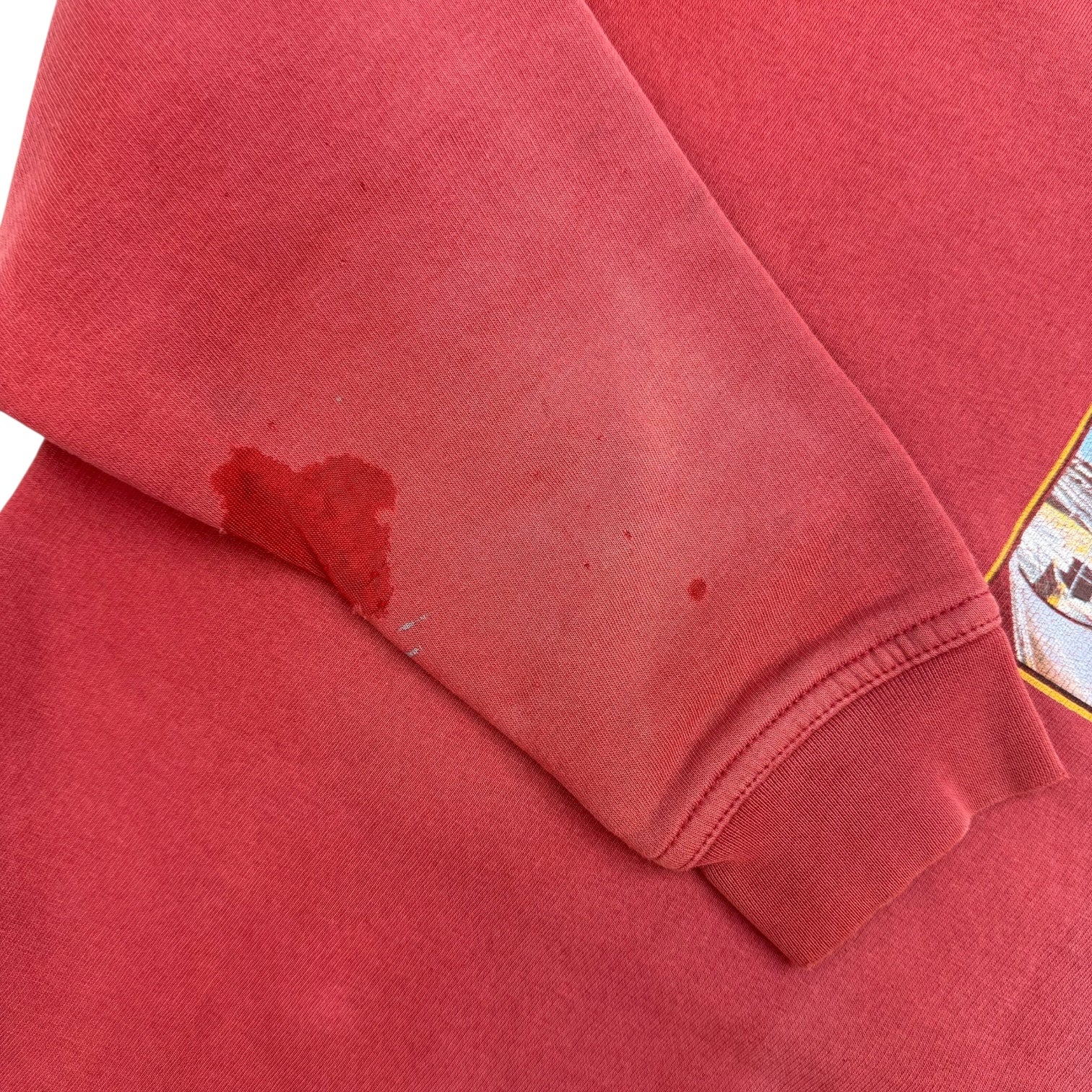 Vintage Quicksilver Crewneck Faded Red