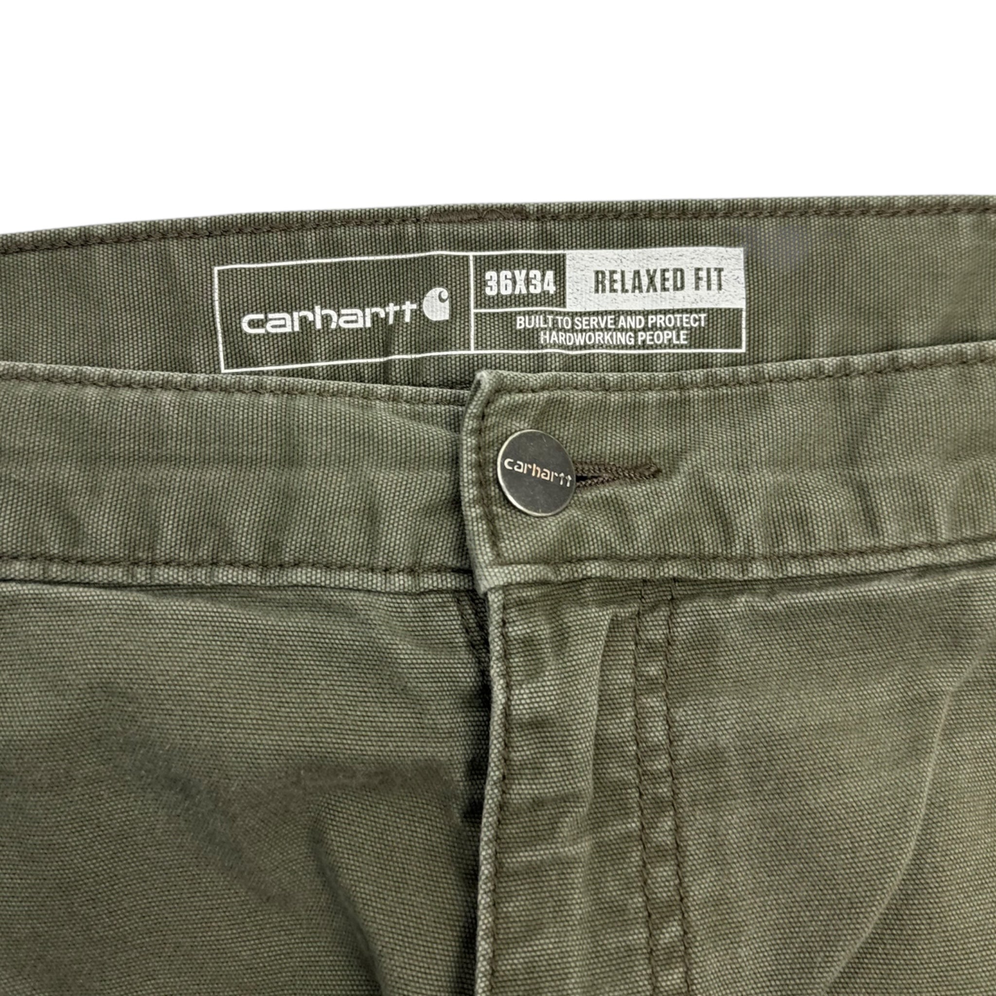 Carhartt Forest Green Double Knee Bottoms