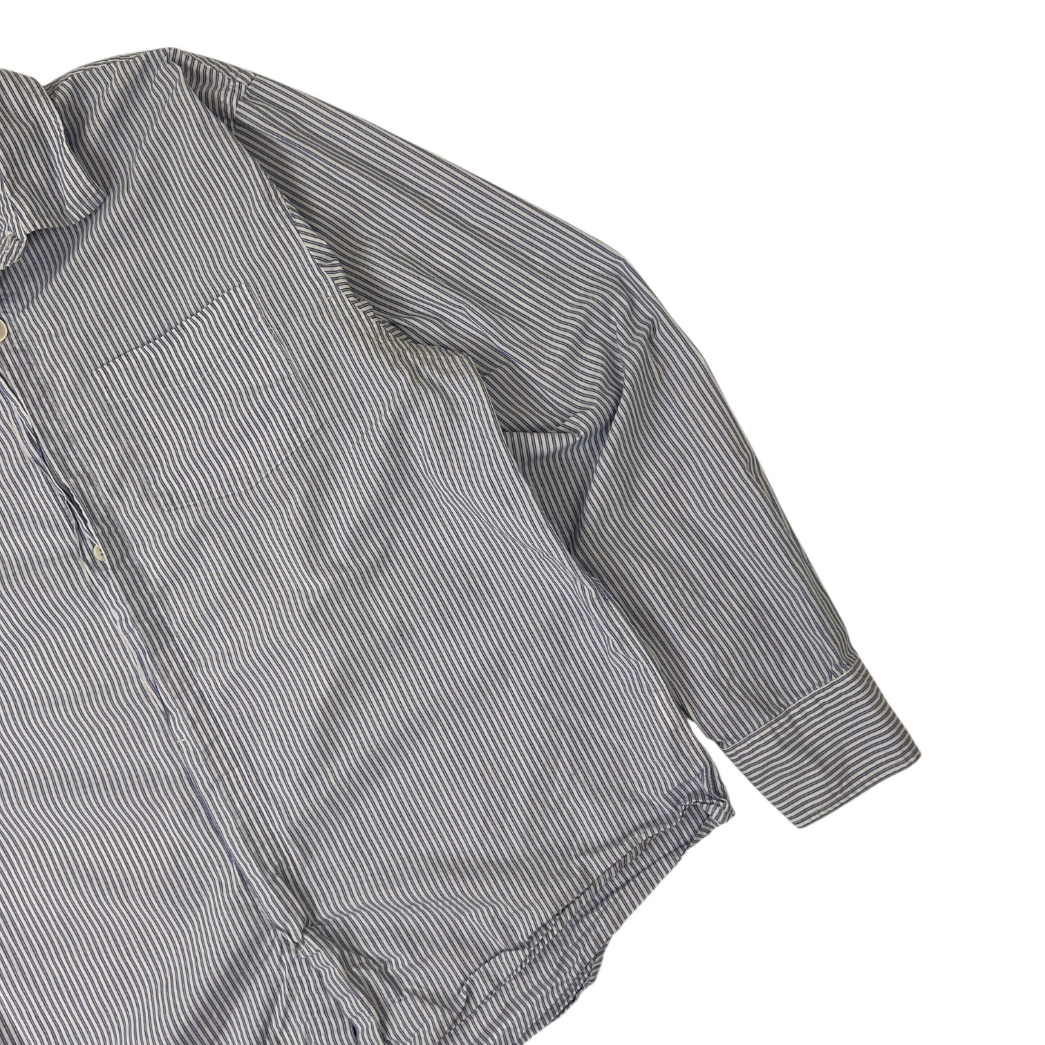 Stussy Striped Long Sleeve Button Up Long Sleeve