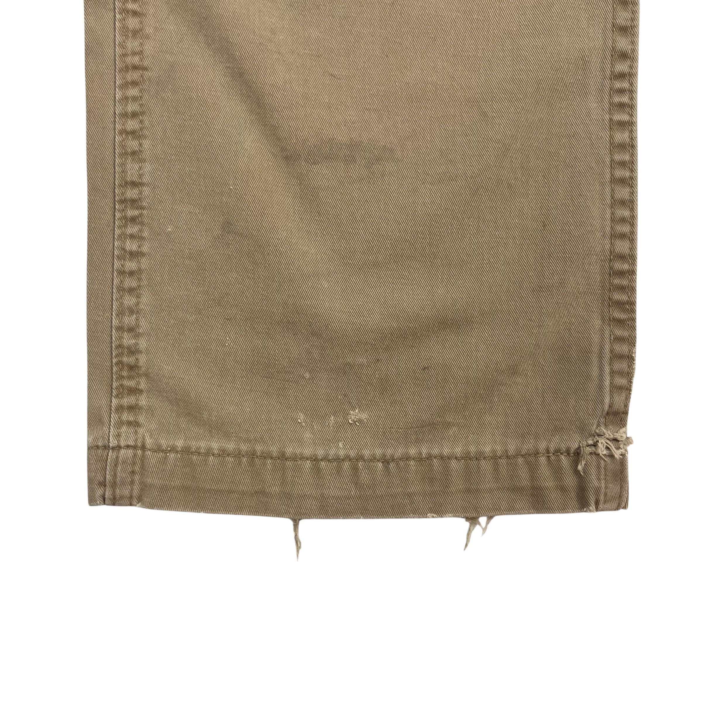 Vintage Carhartt Dungaree Pants Beige