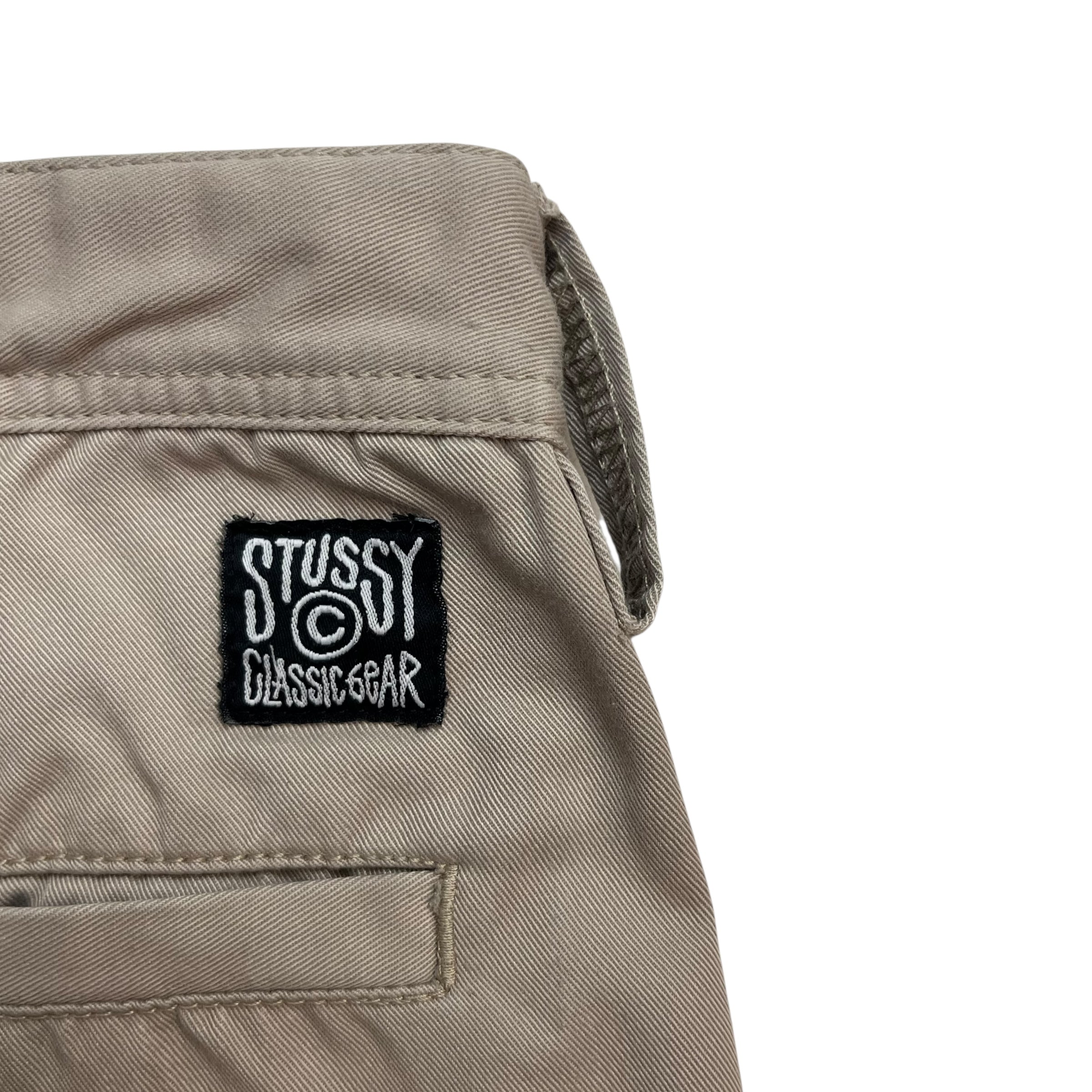 Stussy Classic Gear Khaki Pants Beige