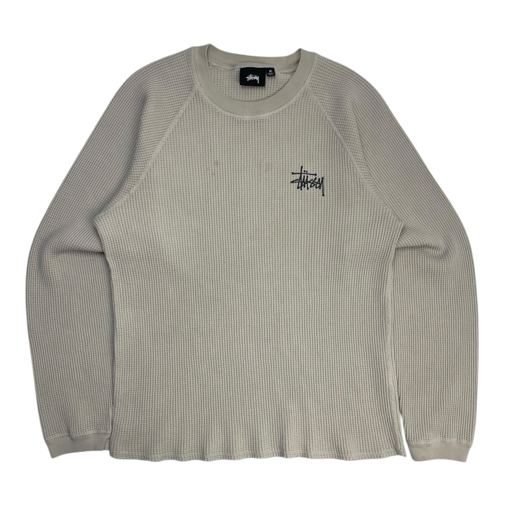 Stüssy Raglan Thermal Long-Sleeve Crew