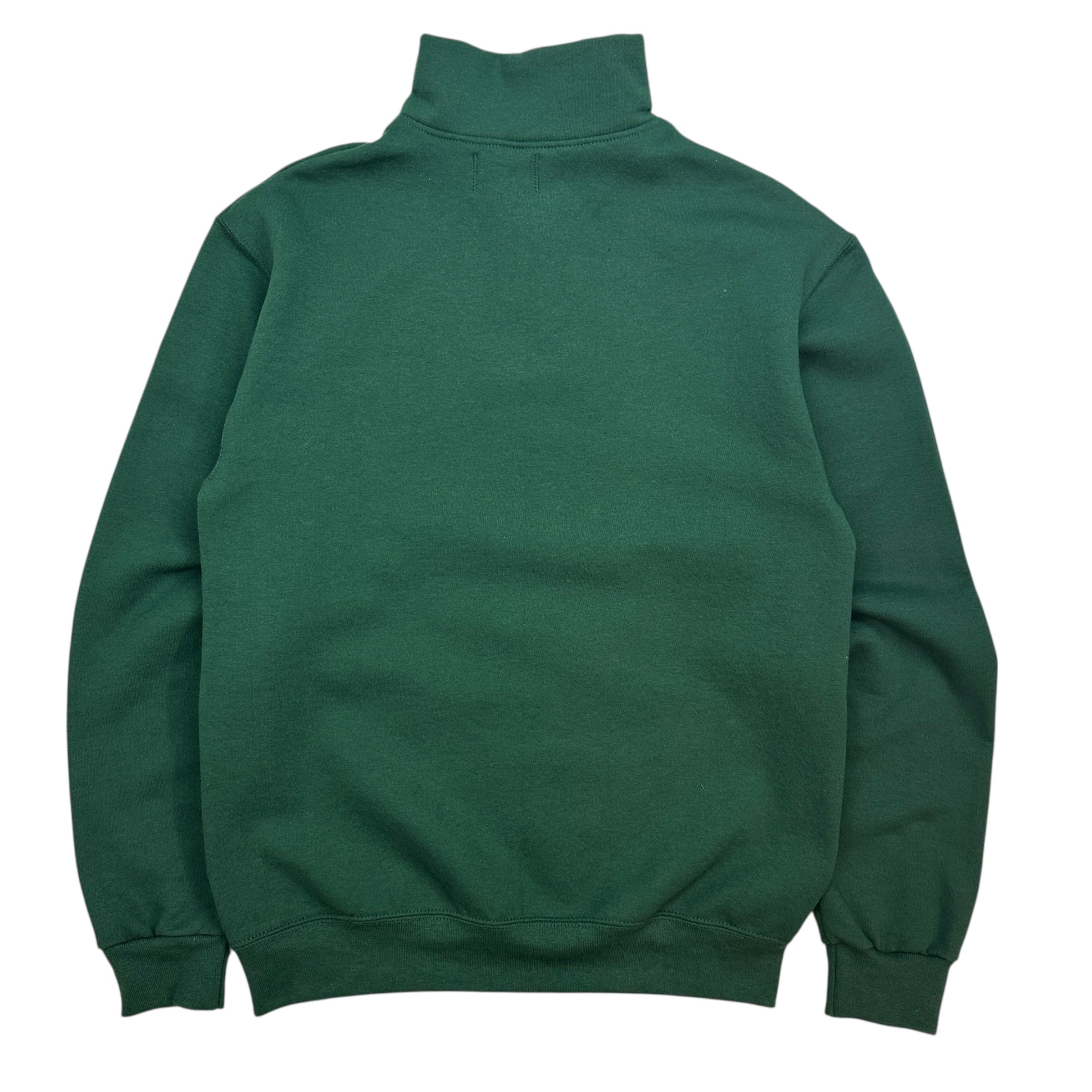 From Another Golf 1/4 Zip Sweater Forest Green