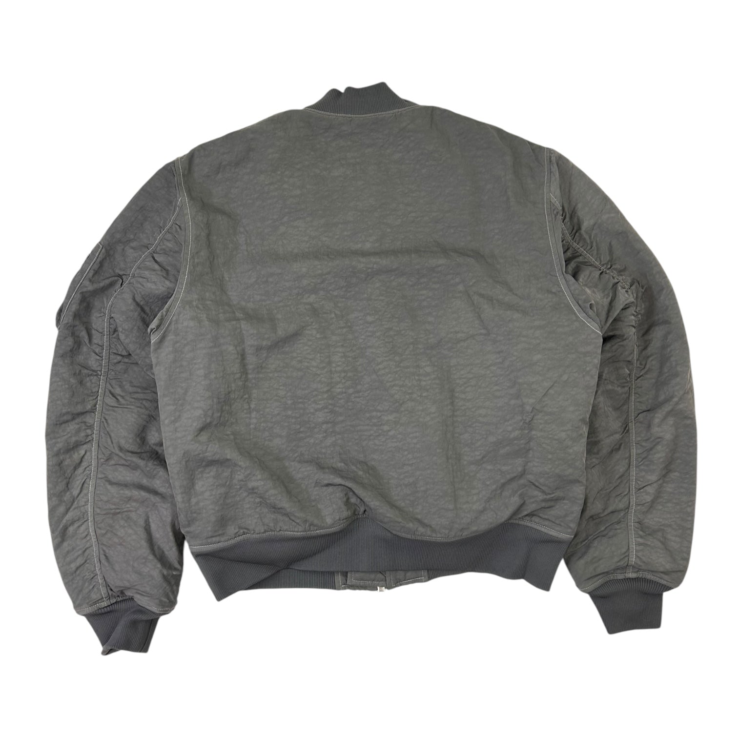 Stussy Dyed Nylon Bomber Grey