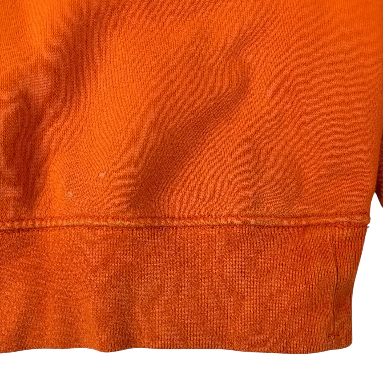 Stone Island Patch Logo Crewneck Orange