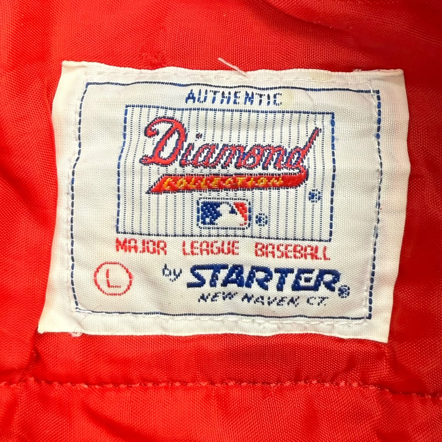 Vintage Starter Diamond Collection Boston Red Sox Training Jacket Blue/Red