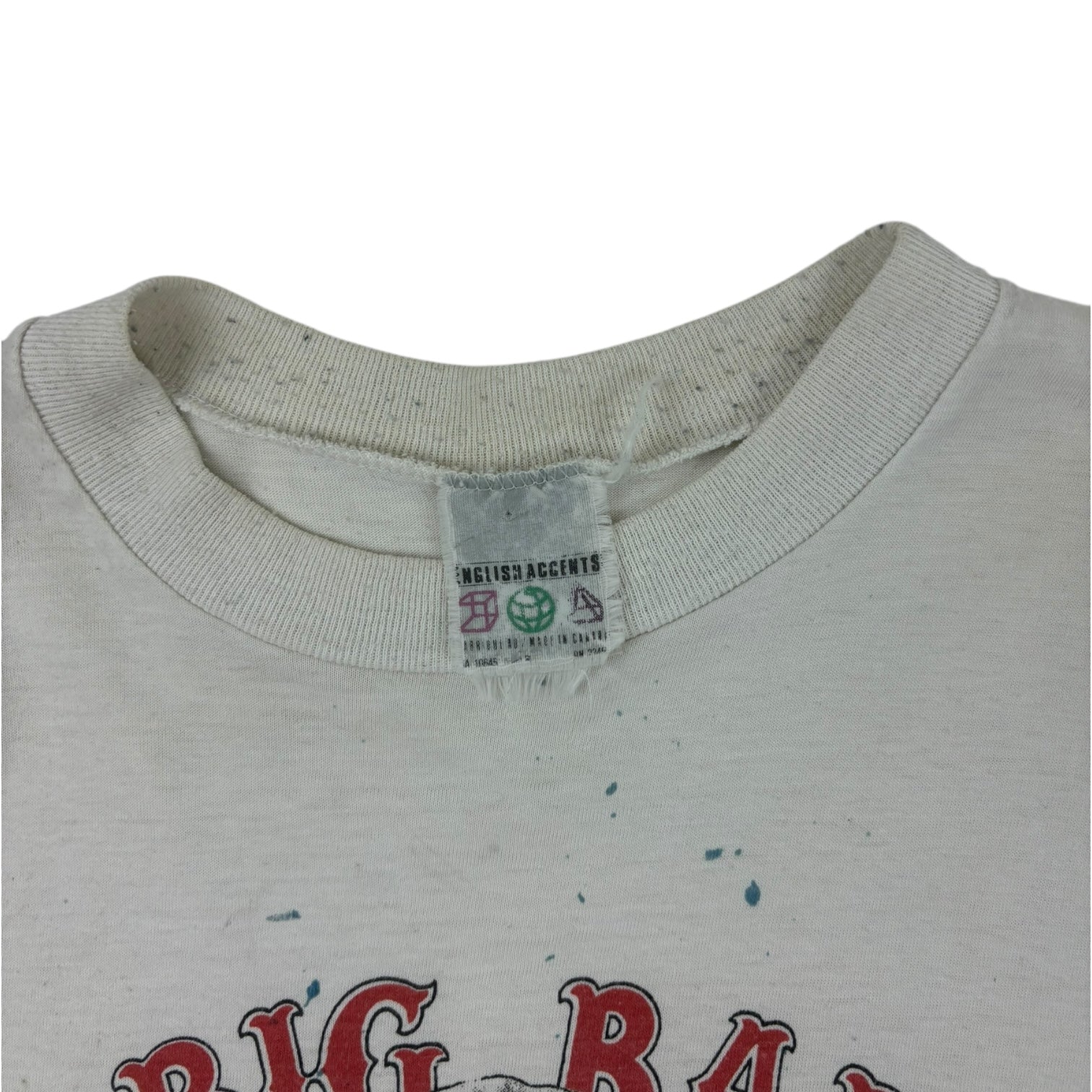 Vintage Big Bad Buckwheat “Born To Be Wild O-Tay” T-Shirt White