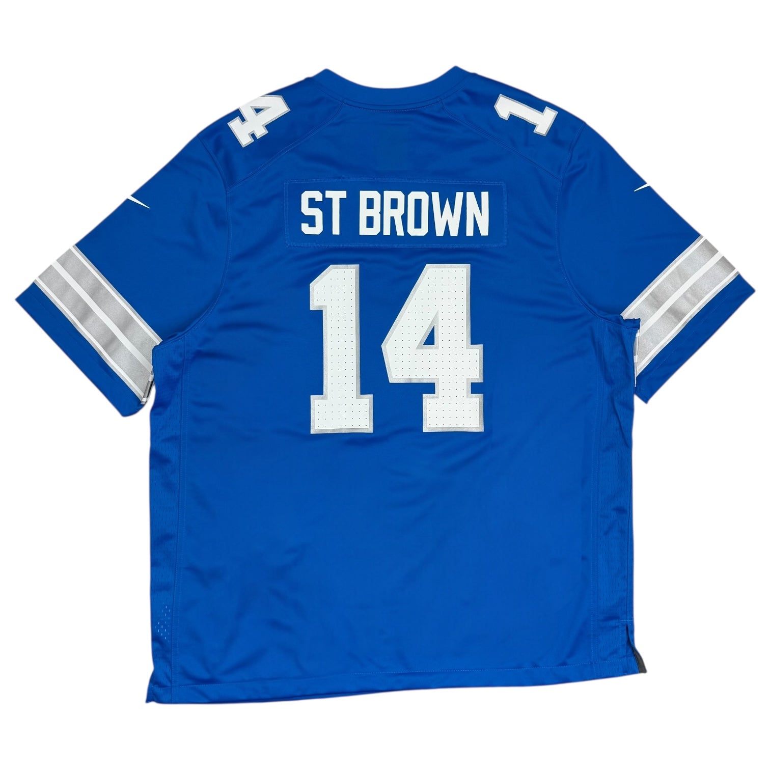 Nike Detroit Lions Amon-Ra St Brown Jersey Home Blue