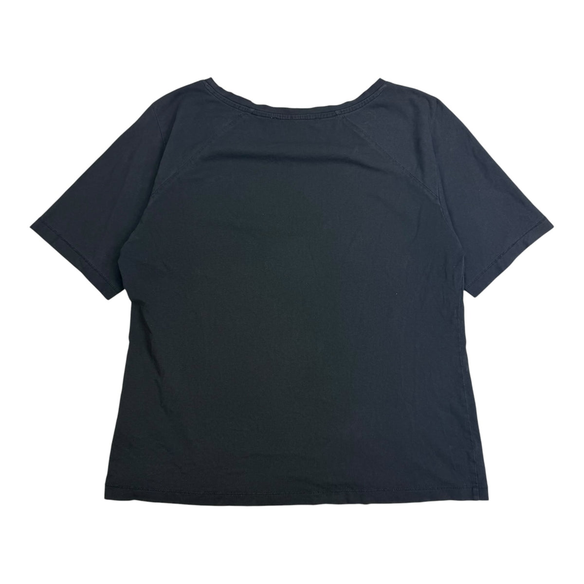 (W) Acne Studios Basic Scoop Neck Tee Black