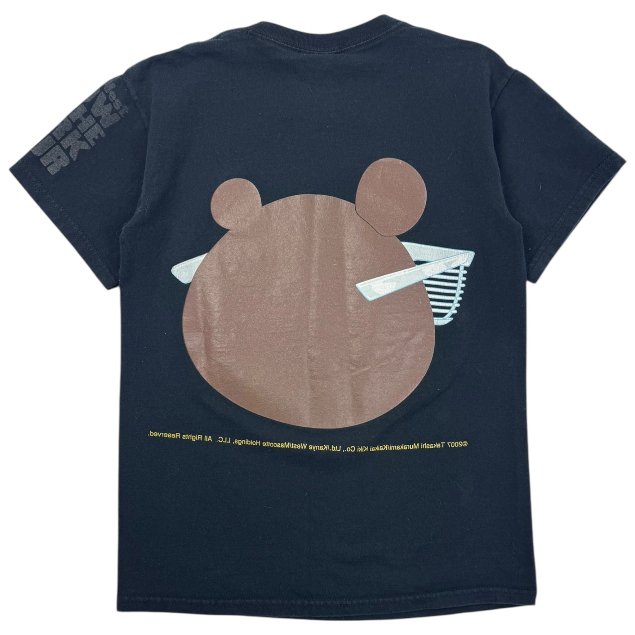 2007 Kanye West x Murakami Glow in the Dark Tour Bear T-Shirt