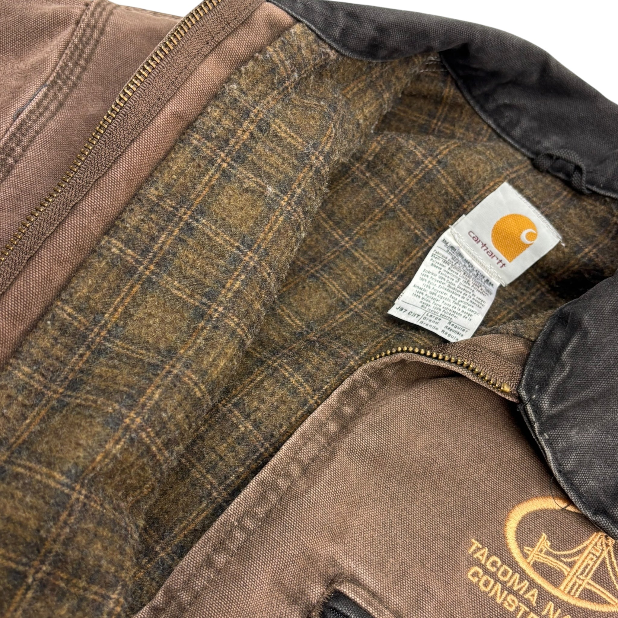 Vintage Carhartt JN7 Jacket Chestnut
