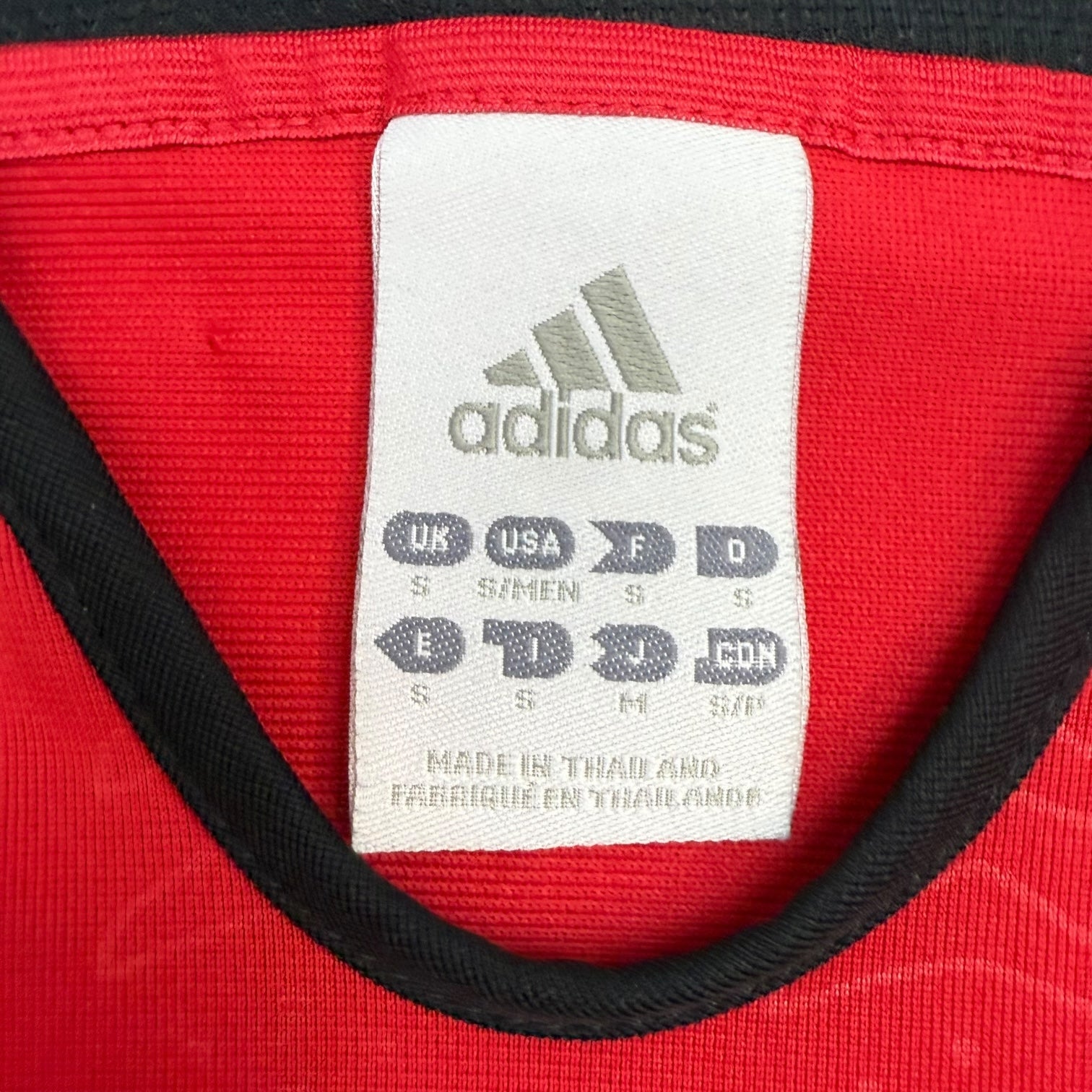 Vintage Adidas Real Madrid Jersey Red
